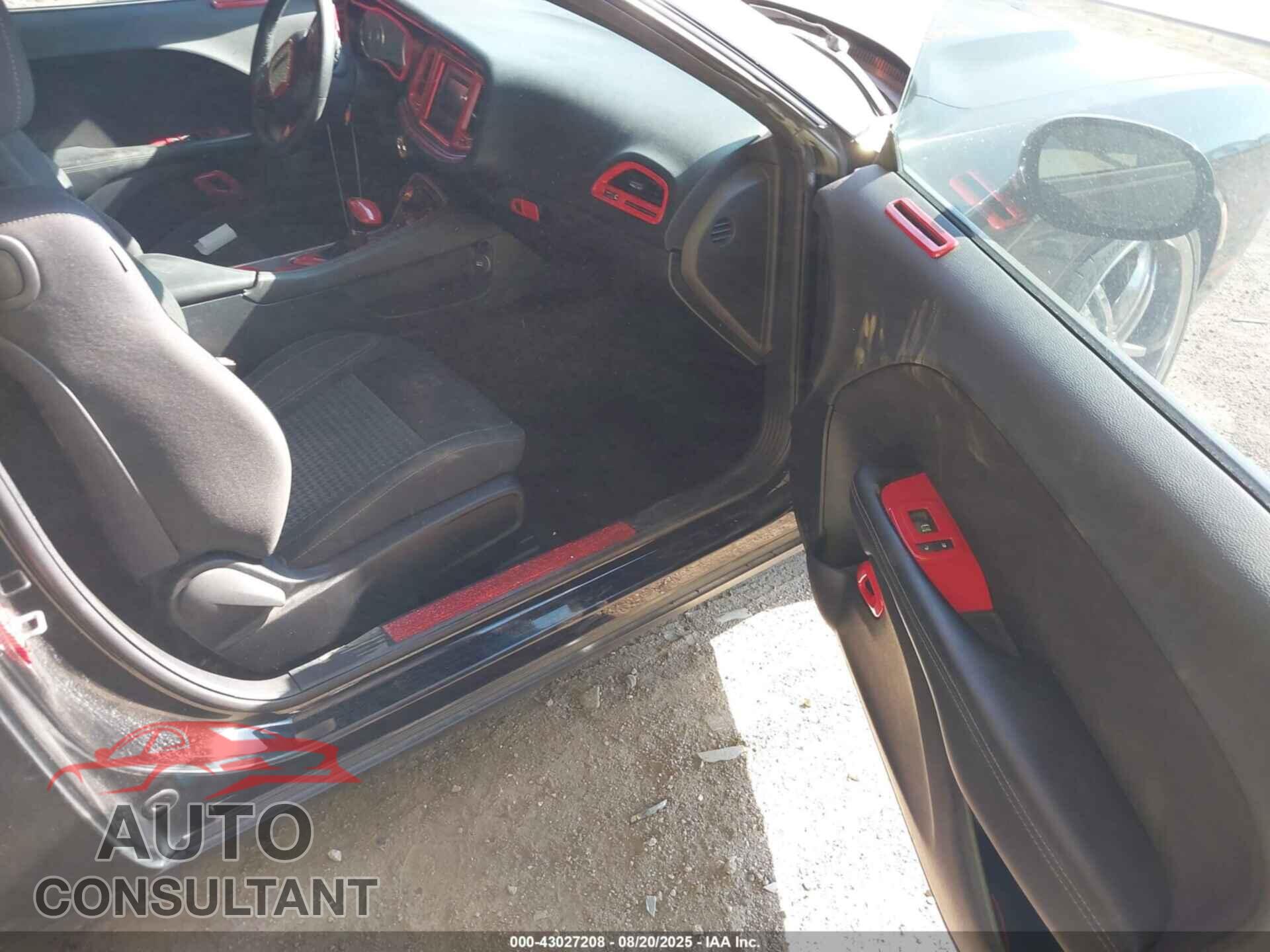 DODGE CHALLENGER 2016 - 2C3CDZAG8GH202208