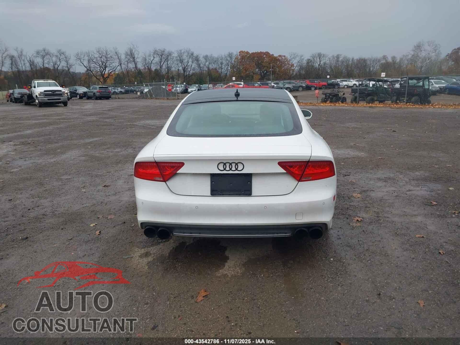 AUDI A7 2012 - WAUSGAFC8CN005849