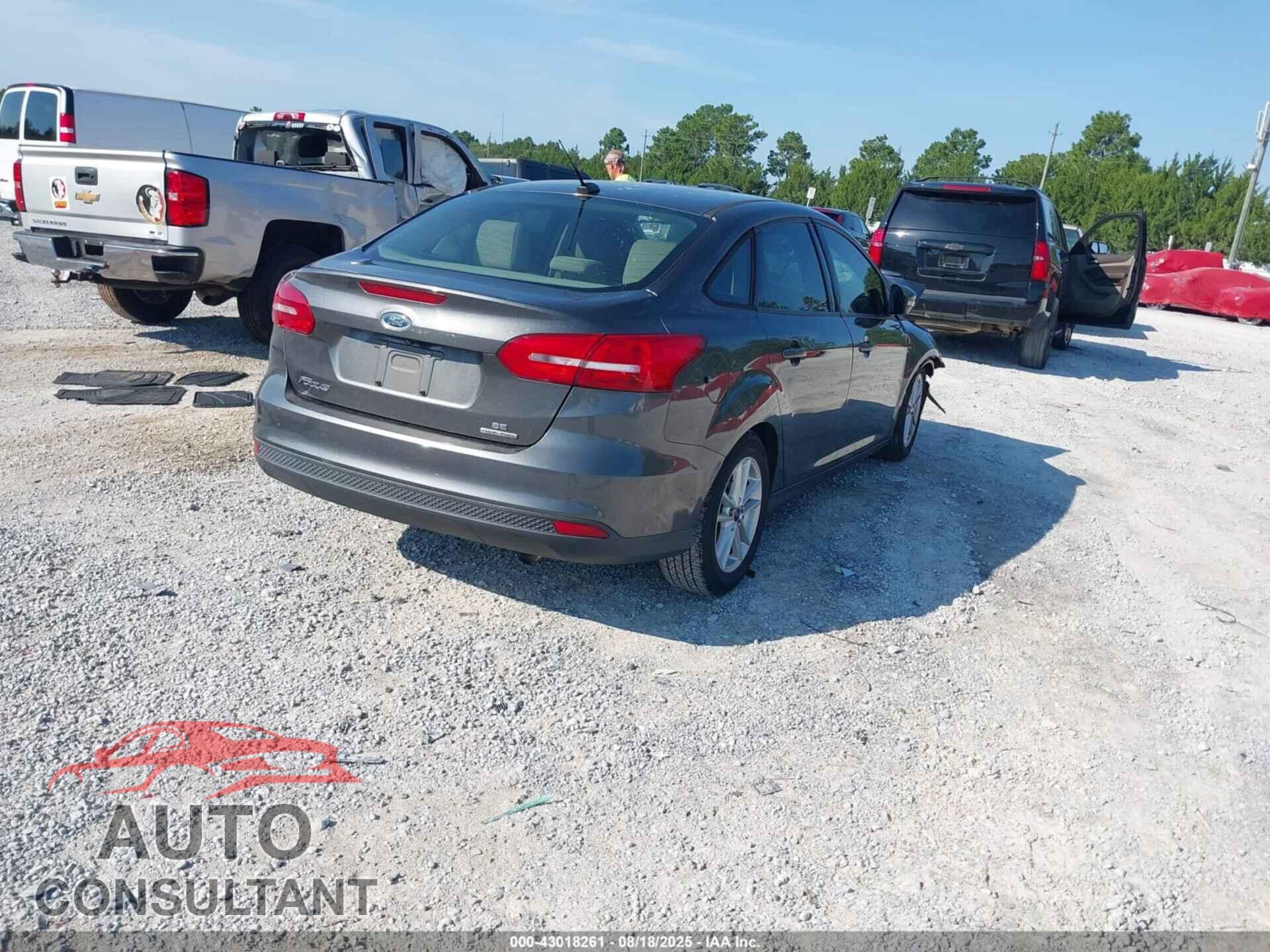 FORD FOCUS 2016 - 1FADP3F21GL301477