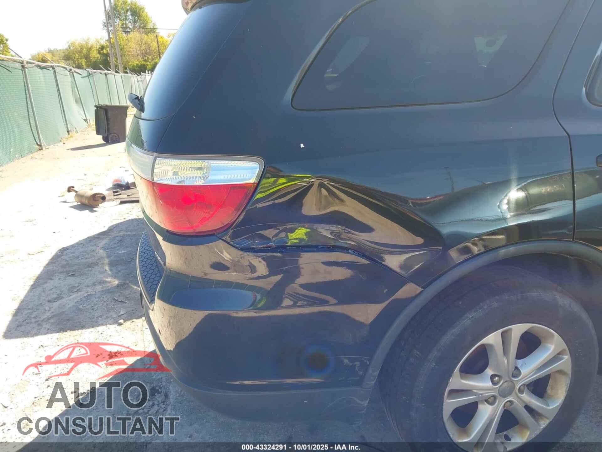 DODGE DURANGO 2011 - 1D4RE4GG0BC599280