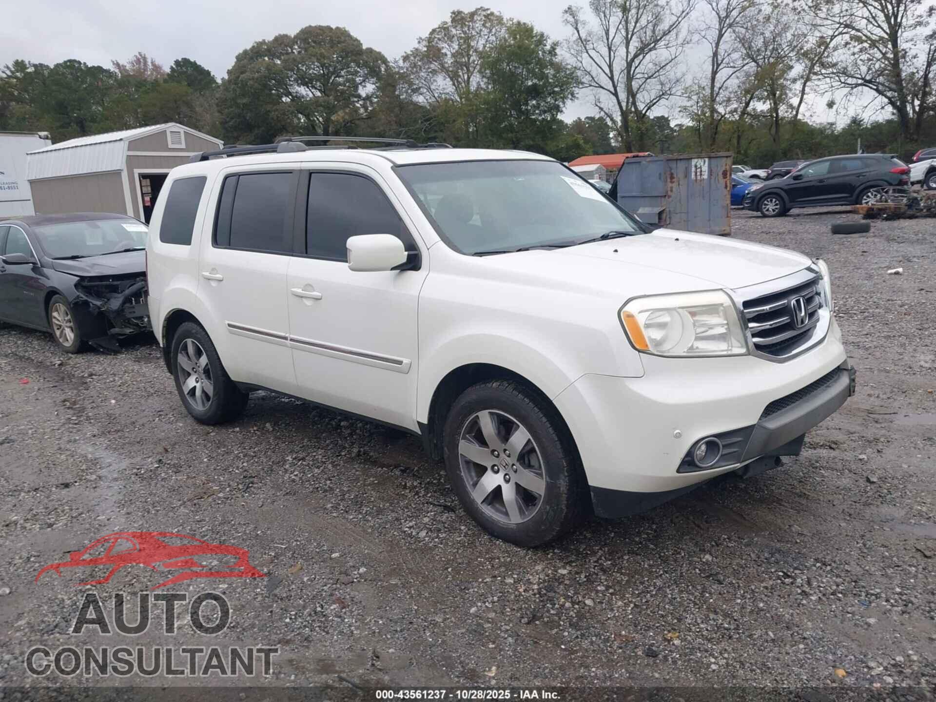 HONDA PILOT 2013 - 5FNYF4H94DB041296