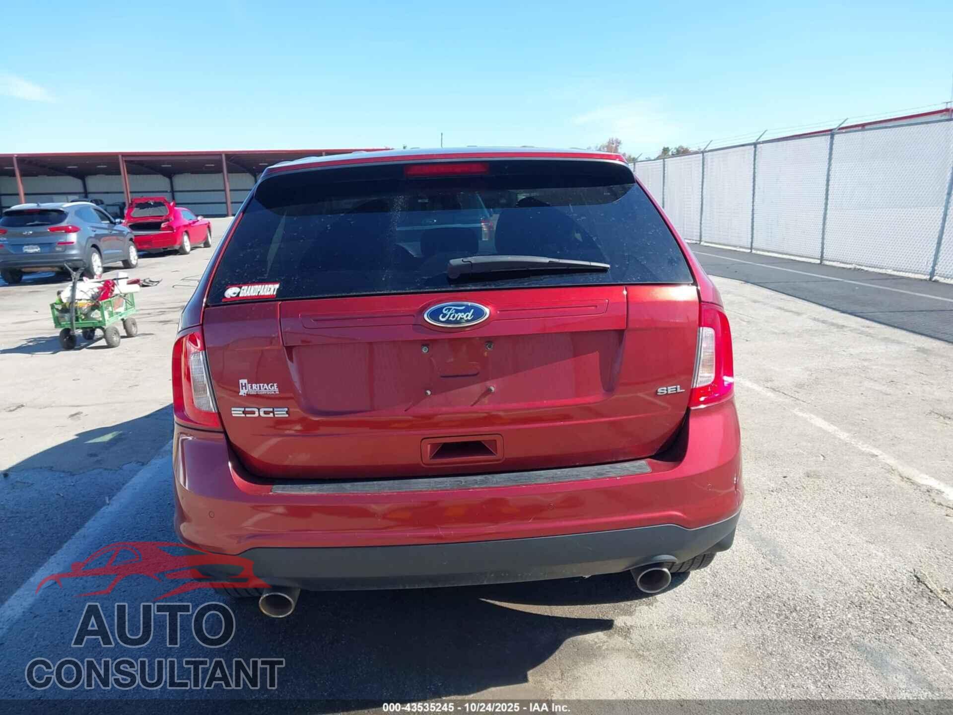 FORD EDGE 2014 - 2FMDK3JC3EBA04552