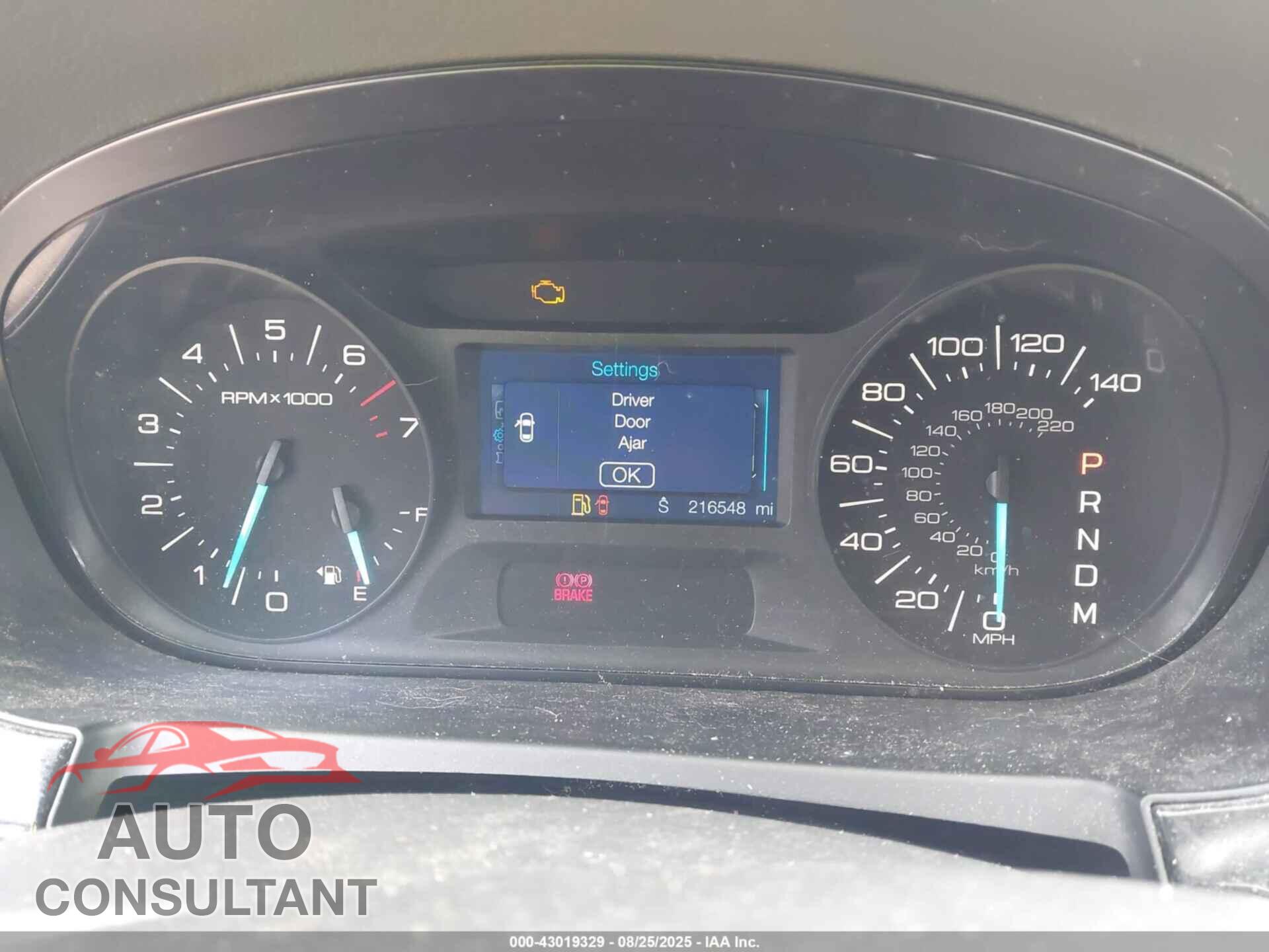 FORD EDGE 2012 - 2FMDK3GC2CBA42102
