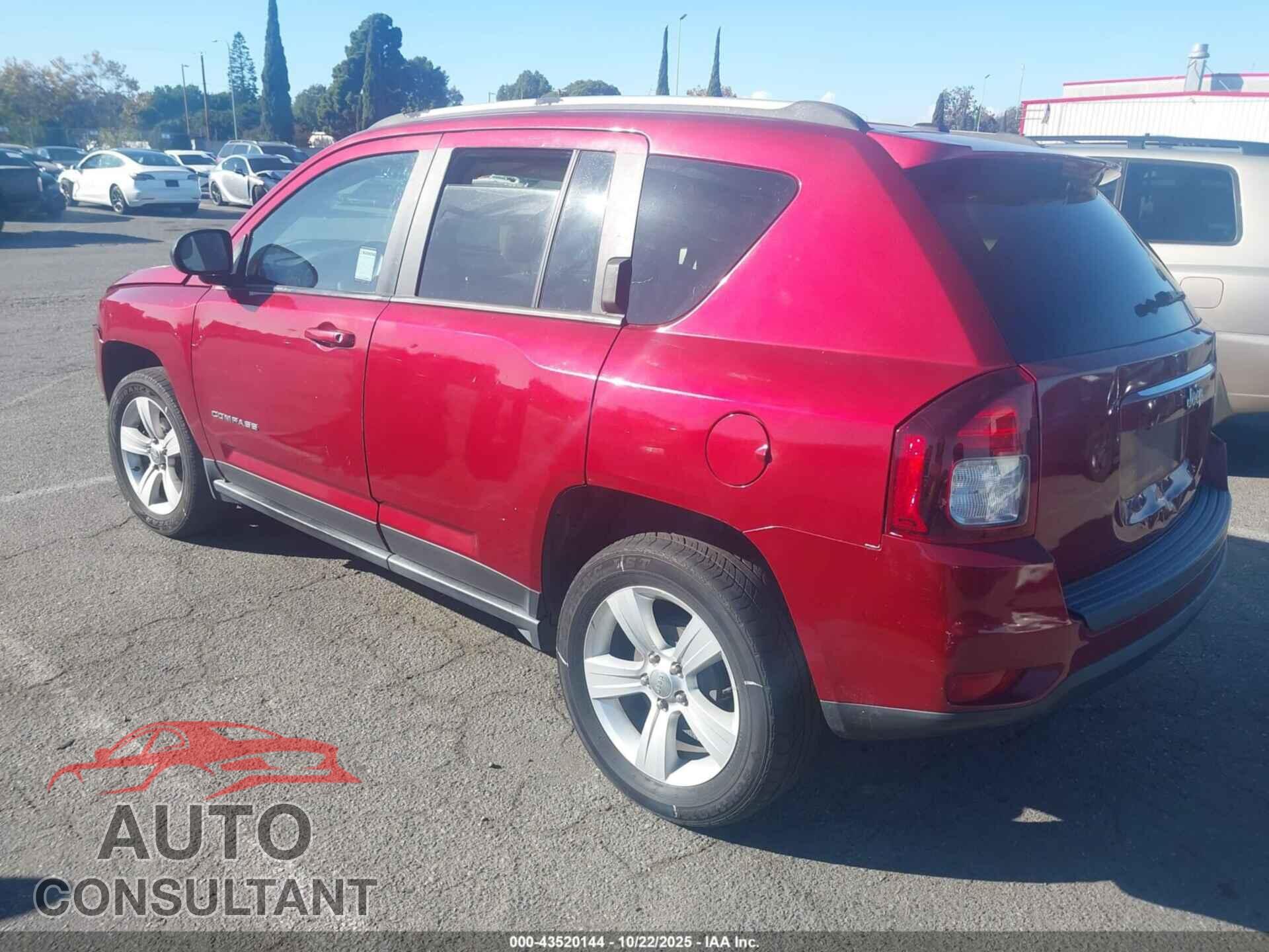 JEEP COMPASS 2017 - 1C4NJCBA9HD123794