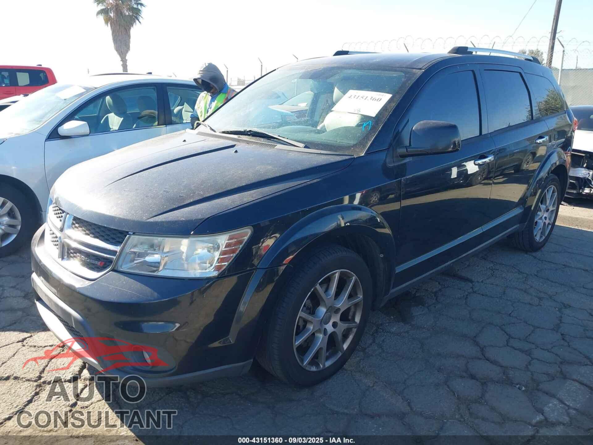 DODGE JOURNEY 2012 - 3C4PDCDG4CT355434