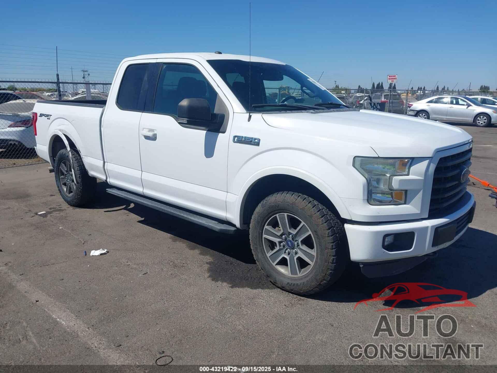 FORD F-150 2016 - 1FTFX1EF4GKD57415
