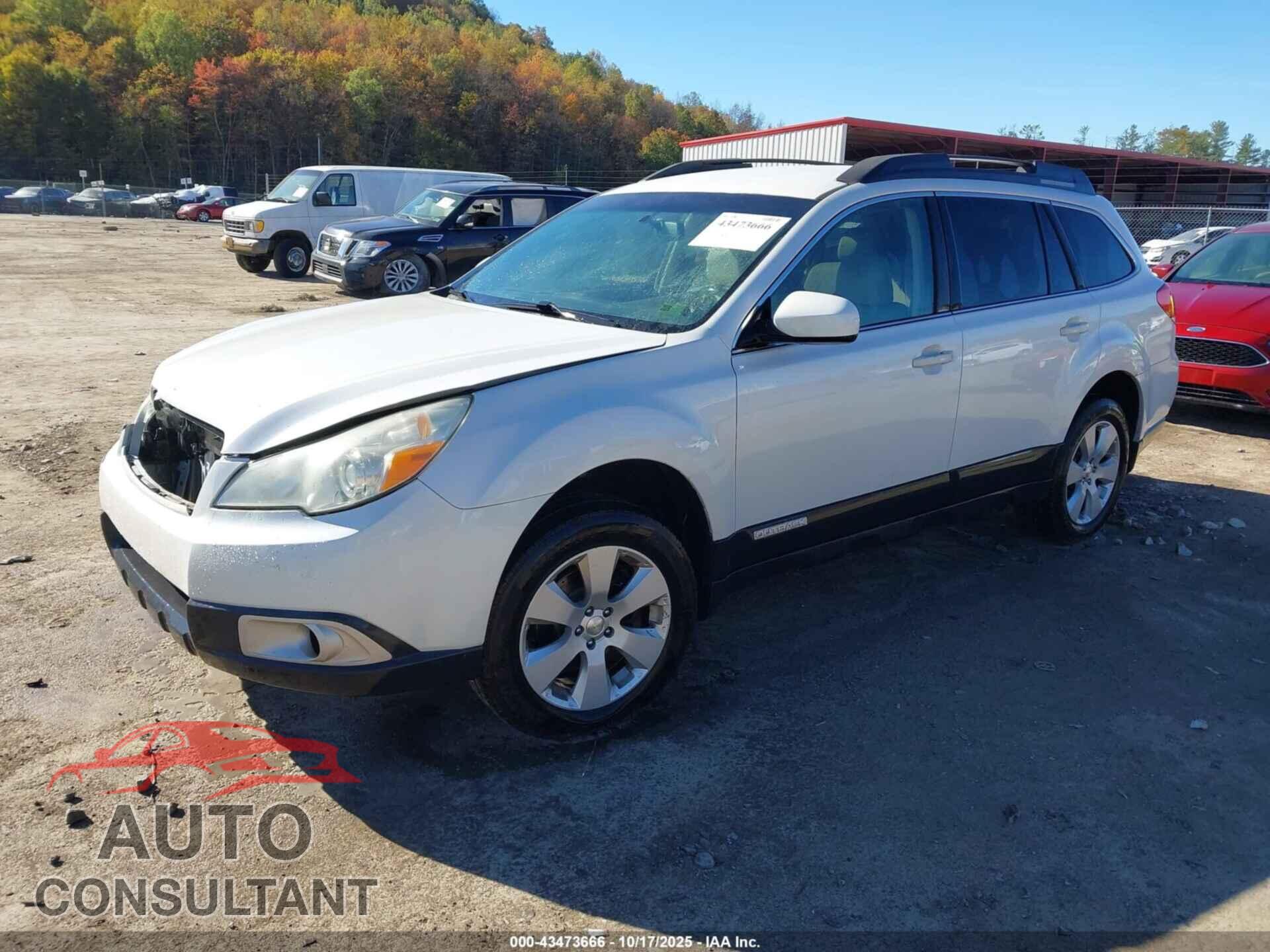 SUBARU OUTBACK 2012 - 4S4BRBCC9C3225712