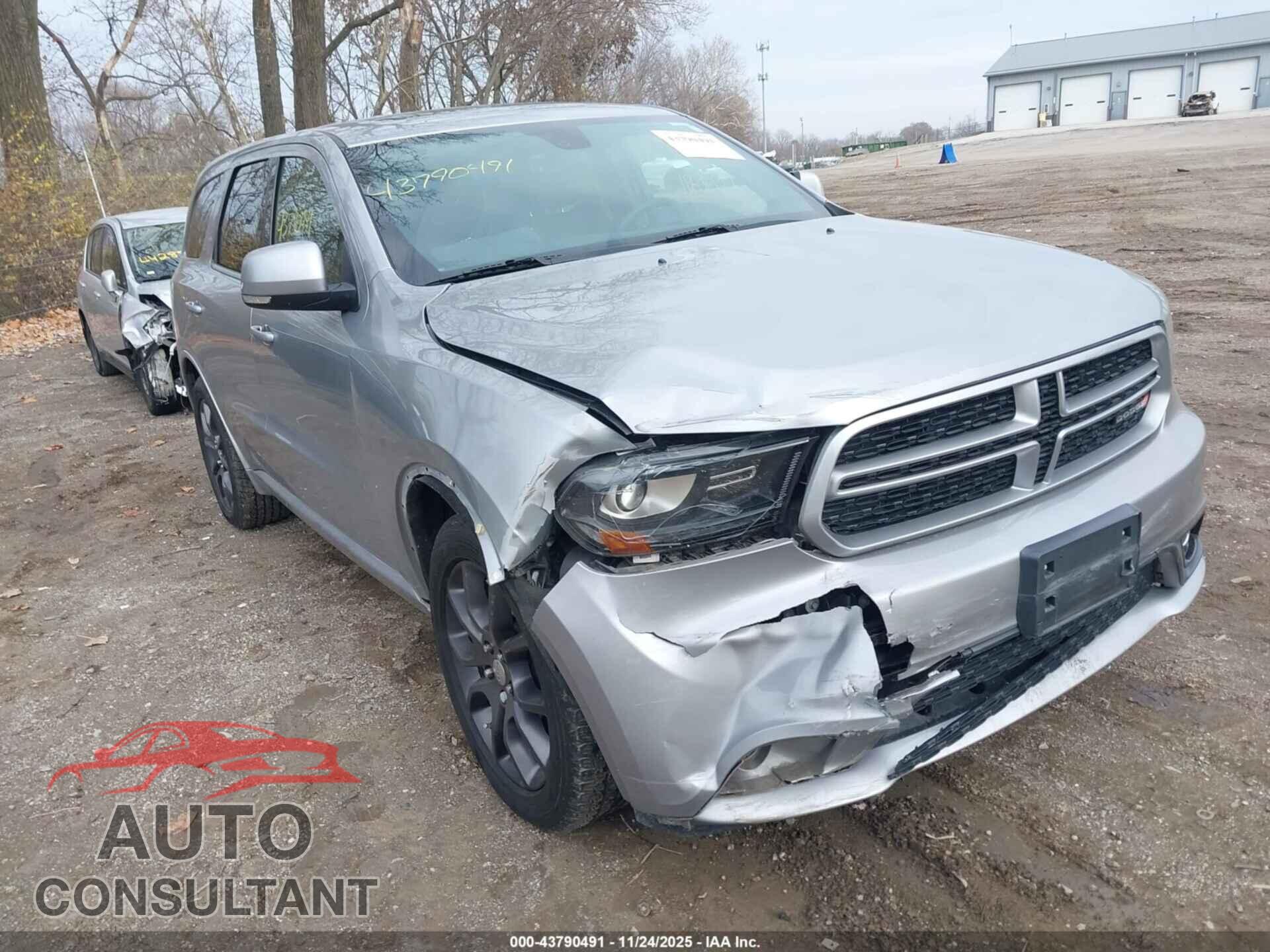 DODGE DURANGO 2017 - 1C4SDJCT7HC615471