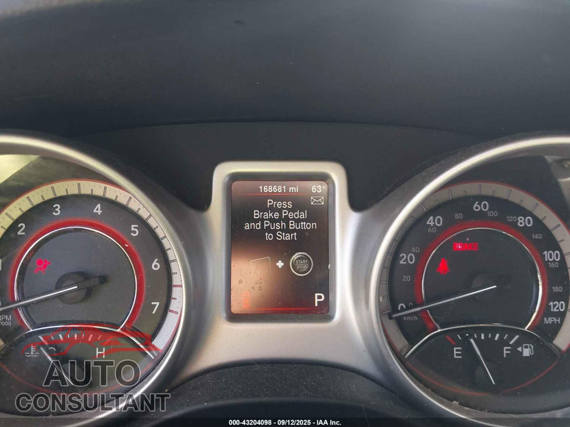 DODGE JOURNEY 2015 - 3C4PDCAB7FT735557