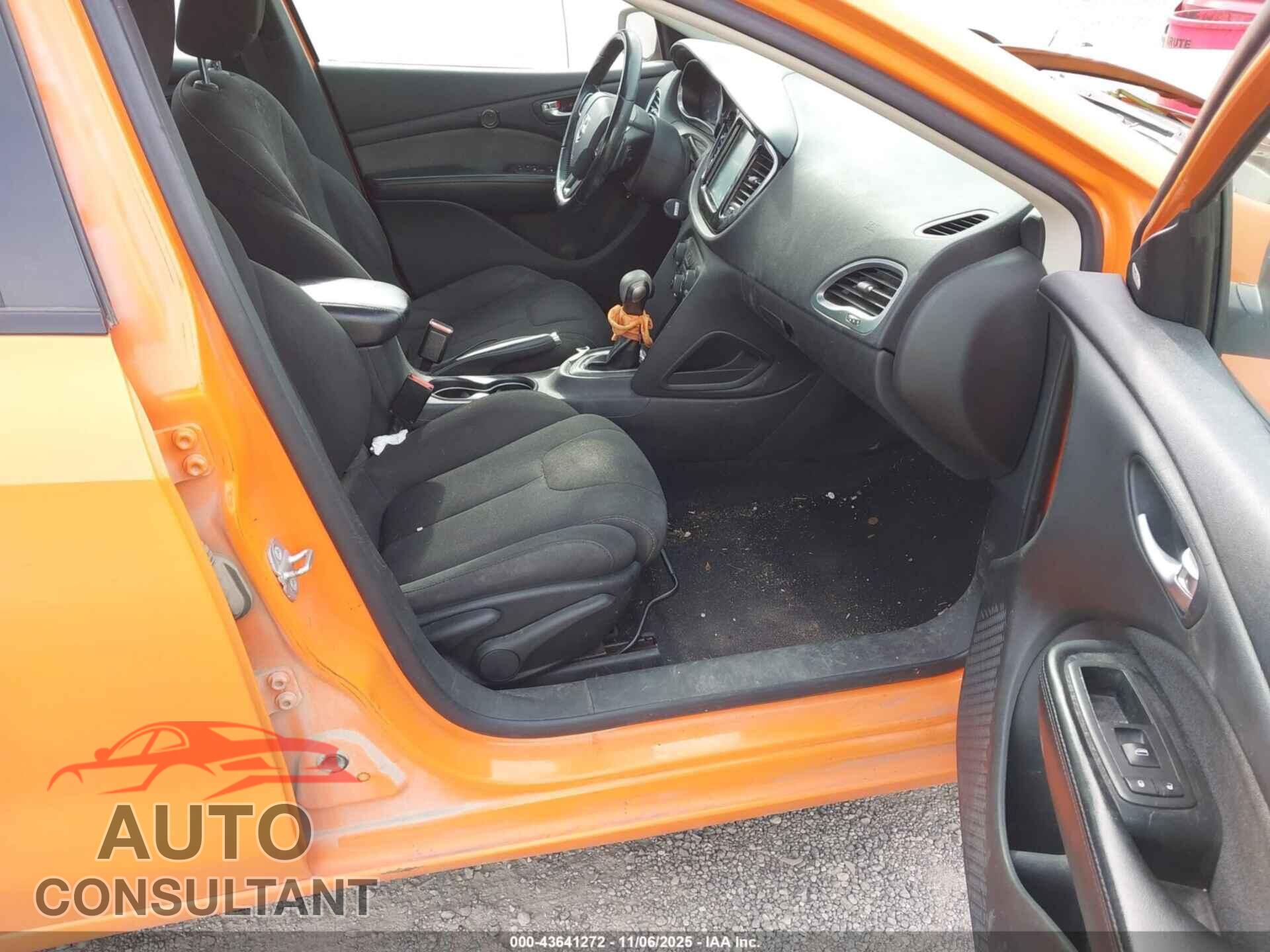 DODGE DART 2013 - 1C3CDFBA1DD329190