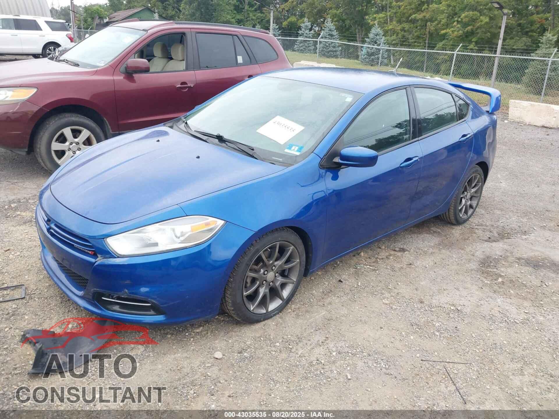 DODGE DART 2013 - 1C3CDFAH2DD306676