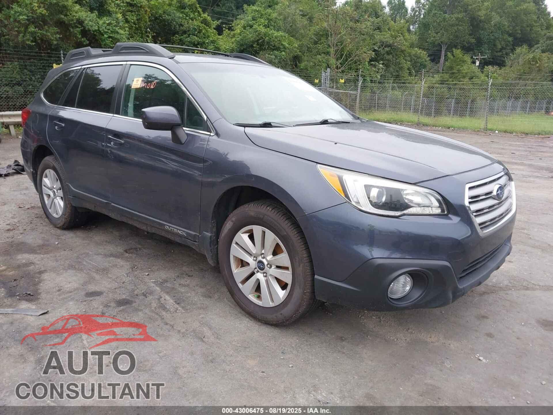 SUBARU OUTBACK 2015 - 4S4BSACC1F3233645