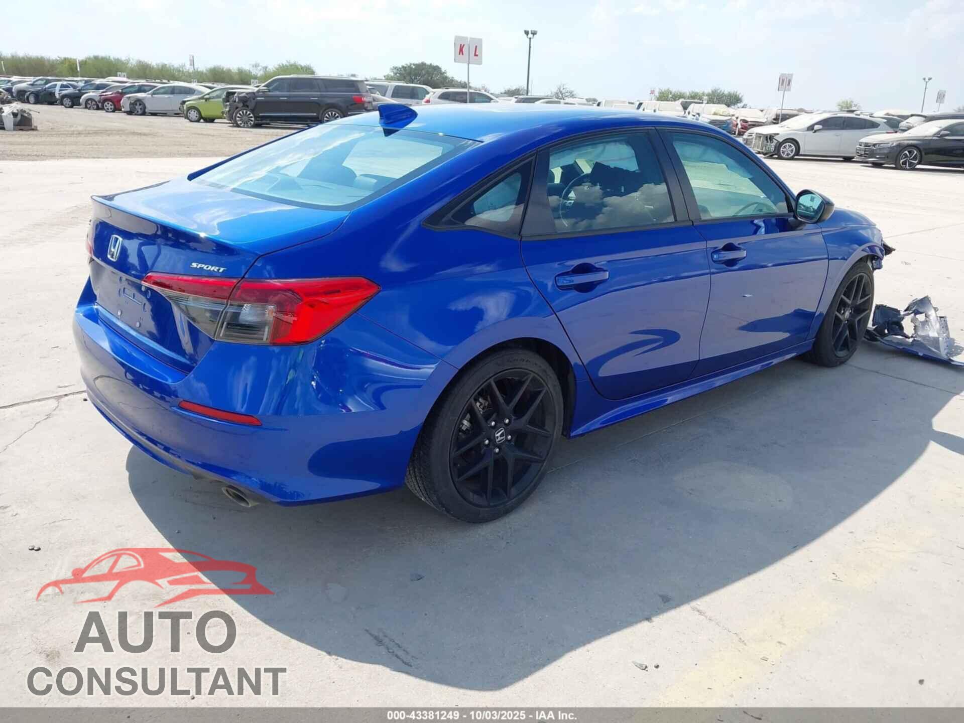 HONDA CIVIC 2023 - 2HGFE2F57PH525557
