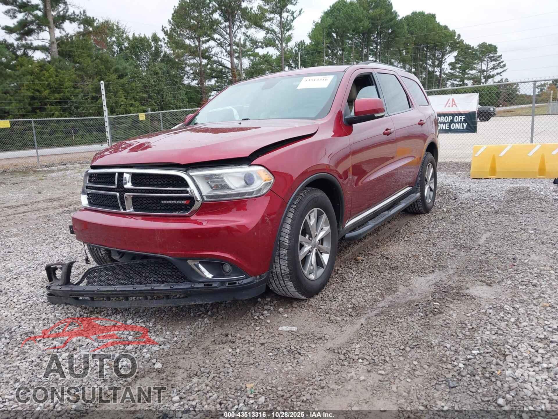DODGE DURANGO 2015 - 1C4RDJDG1FC850378