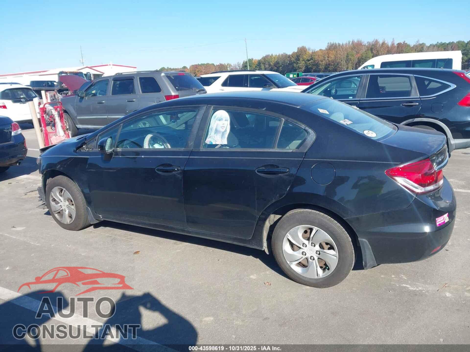HONDA CIVIC 2014 - 2HGFB2F59EH525937