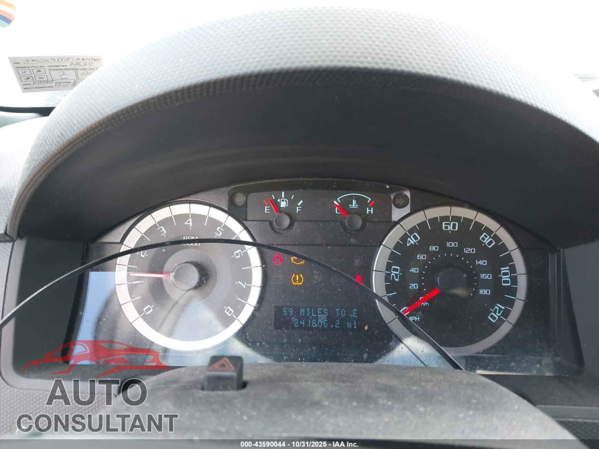 FORD ESCAPE 2012 - 1FMCU9DG5CKA47851