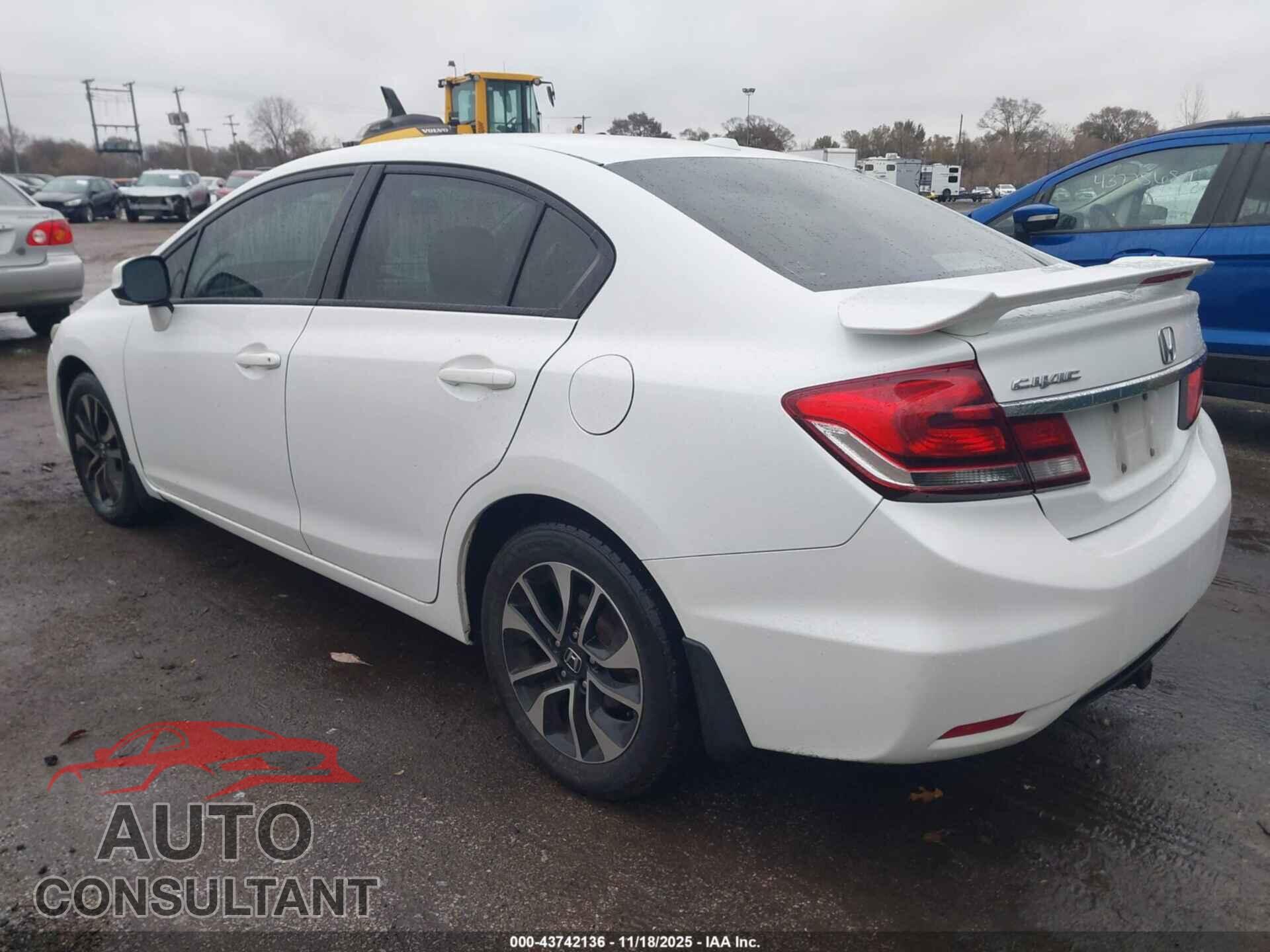 HONDA CIVIC 2013 - 19XFB2F92DE009348
