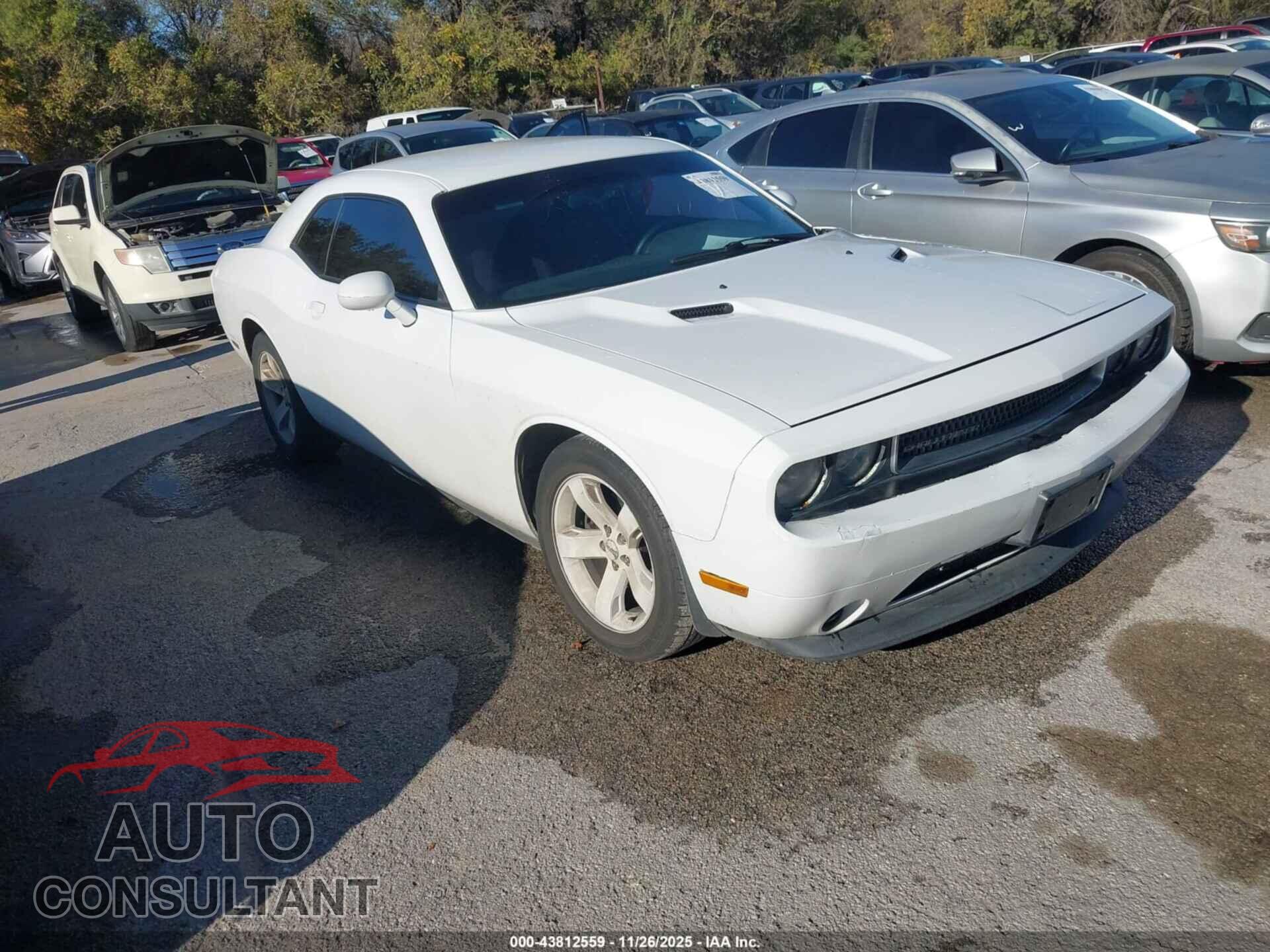 DODGE CHALLENGER 2012 - 2C3CDYAG4CH285821