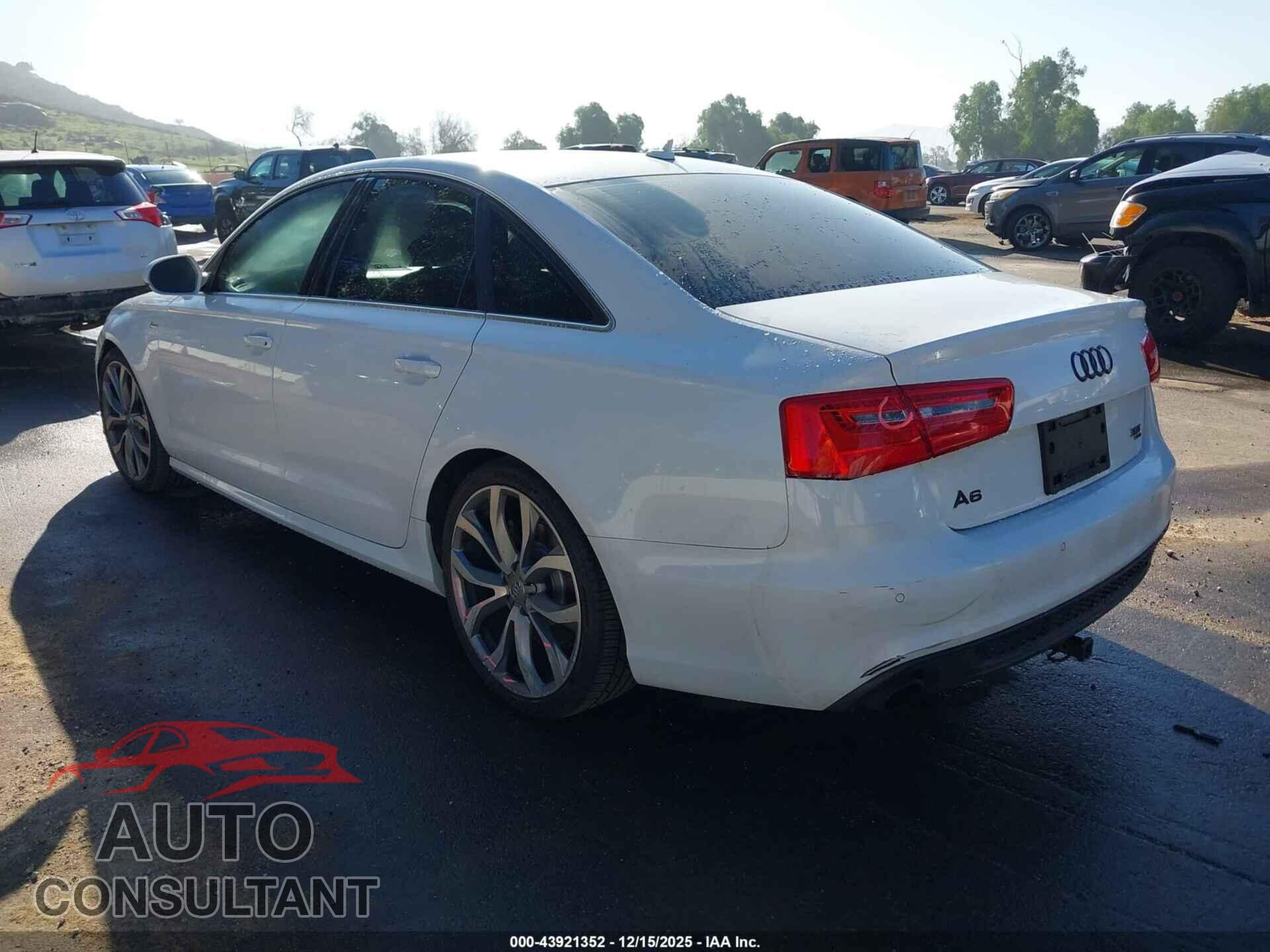 AUDI A6 2012 - WAUJGAFC4CN130357