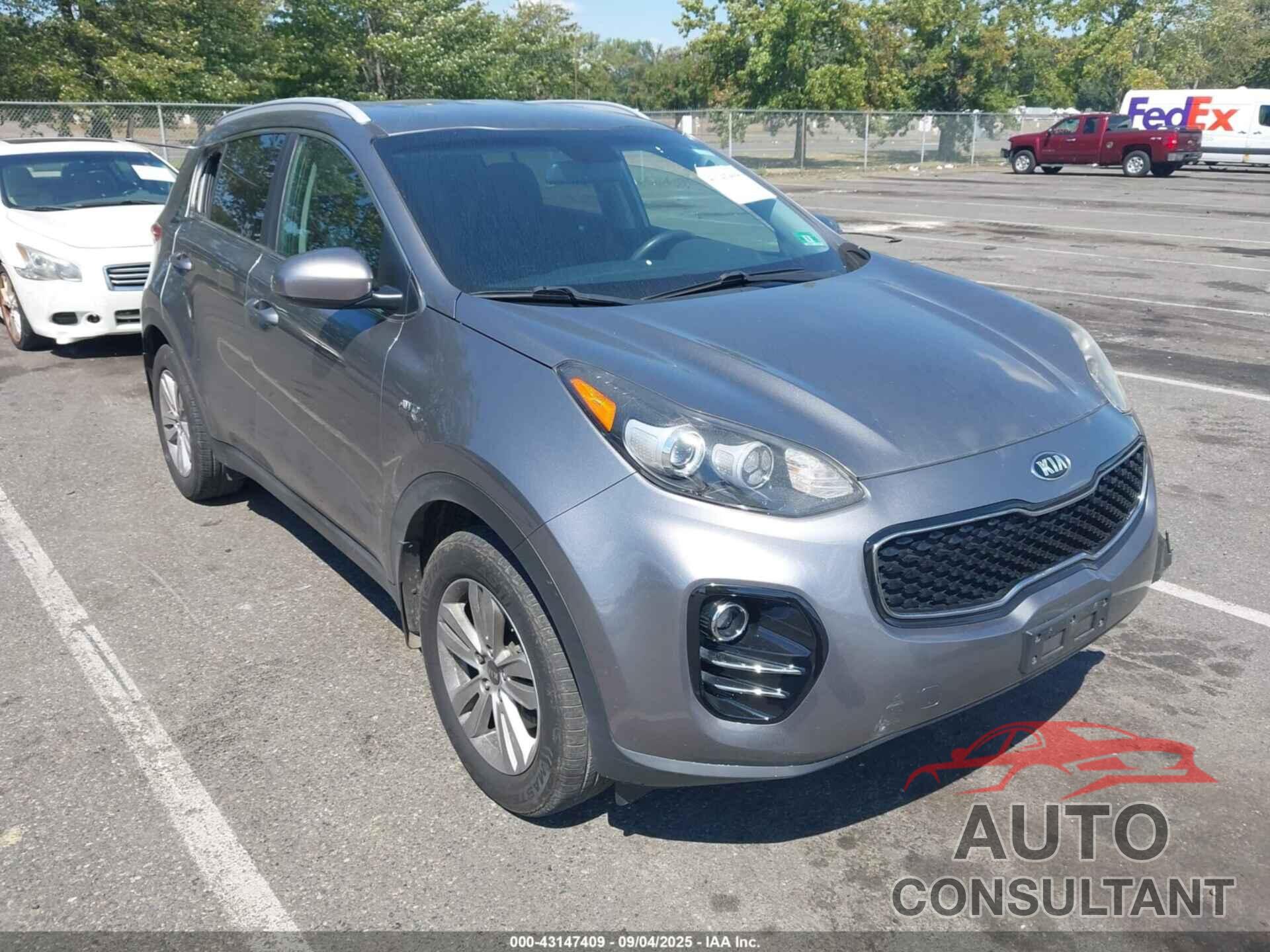 KIA SPORTAGE 2017 - KNDPMCAC2H7102299