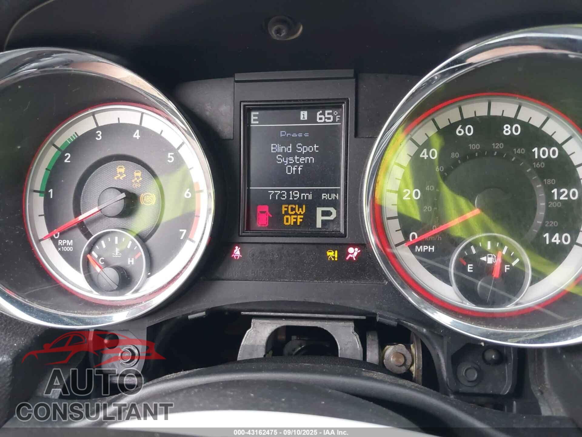 DODGE DURANGO 2011 - 1D4SE5GTXBC693476