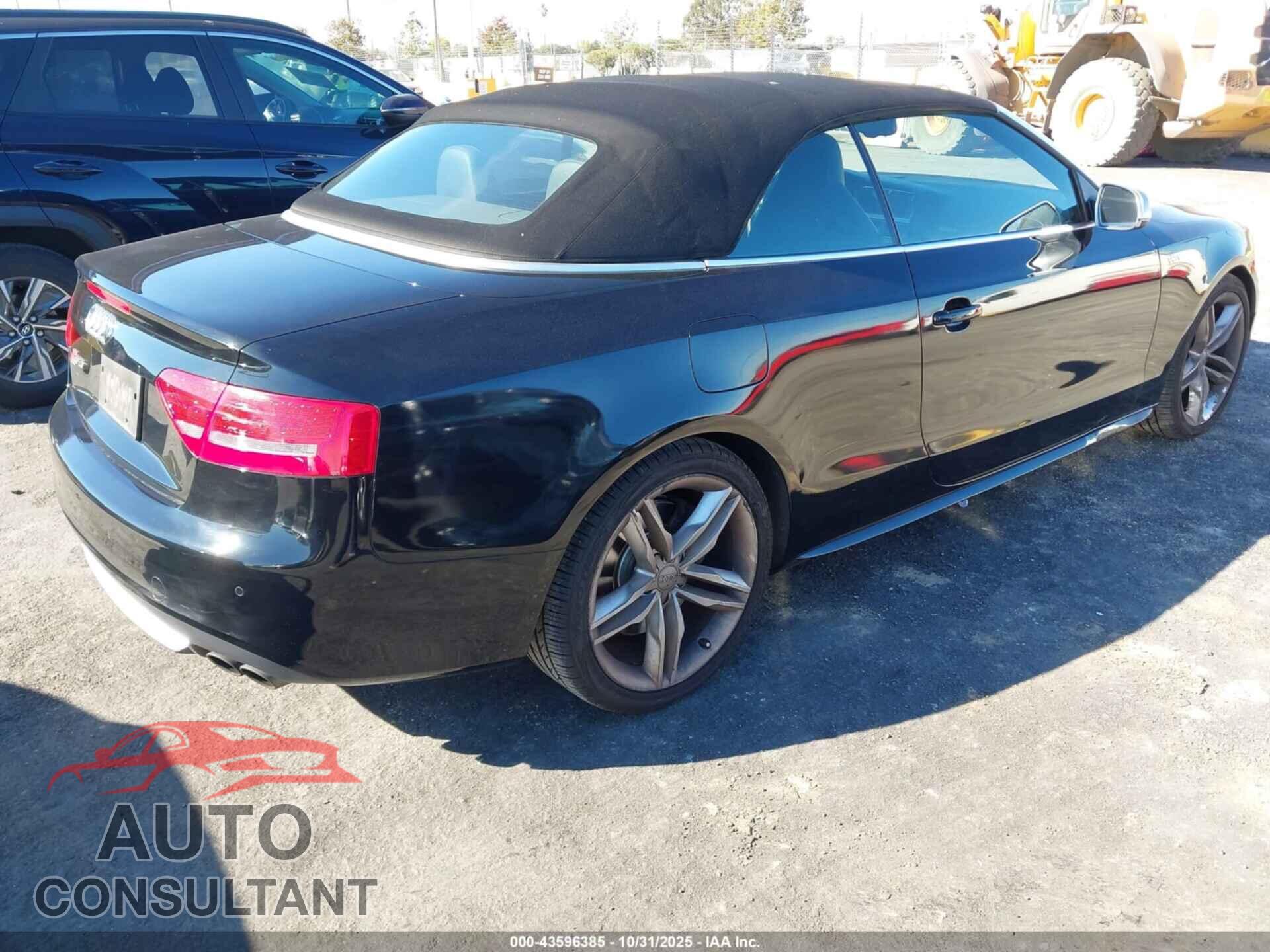 AUDI S5 2012 - WAUCGAFH9CN001969