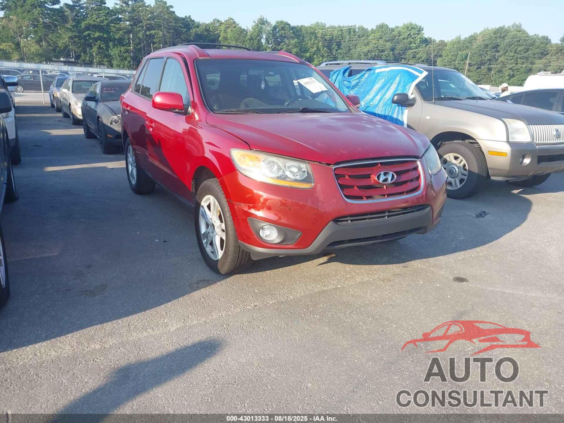 HYUNDAI SANTA FE 2011 - 5XYZH4AG7BG049597