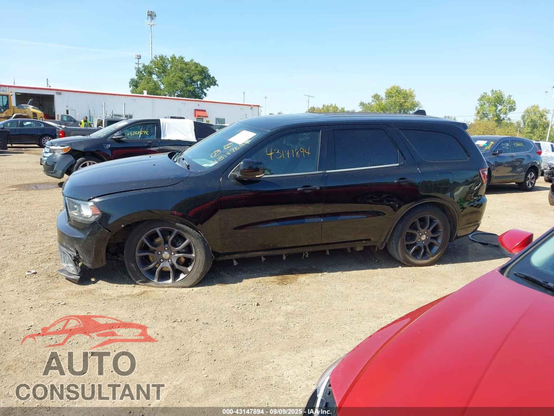 DODGE DURANGO 2017 - 1C4SDJCT9HC871093