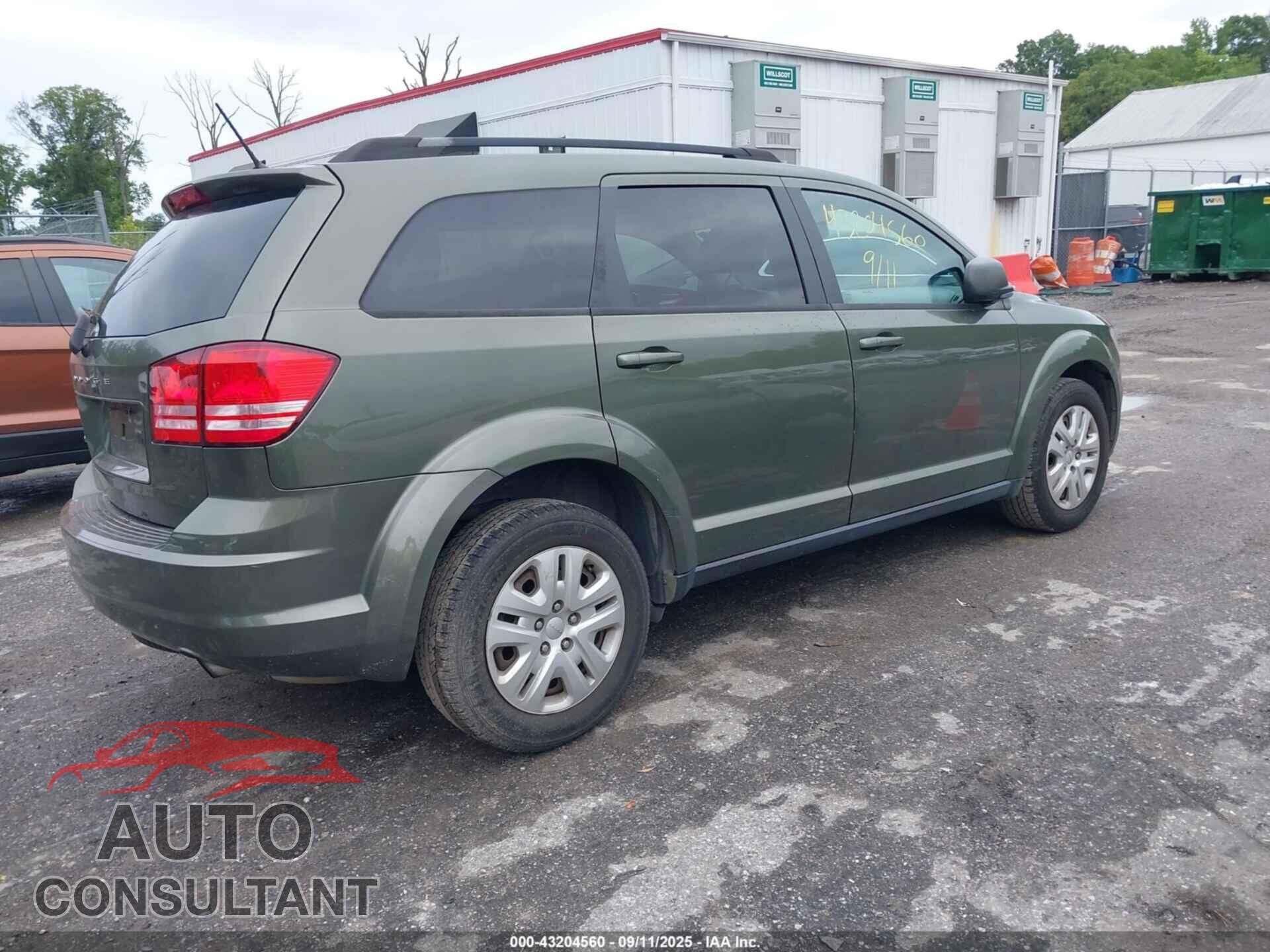 DODGE JOURNEY 2017 - 3C4PDCAB8HT560223