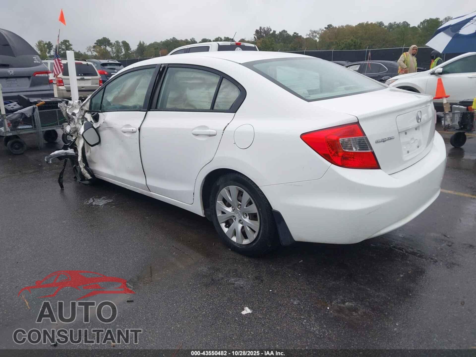 HONDA CIVIC 2012 - 2HGFB2F54CH564237