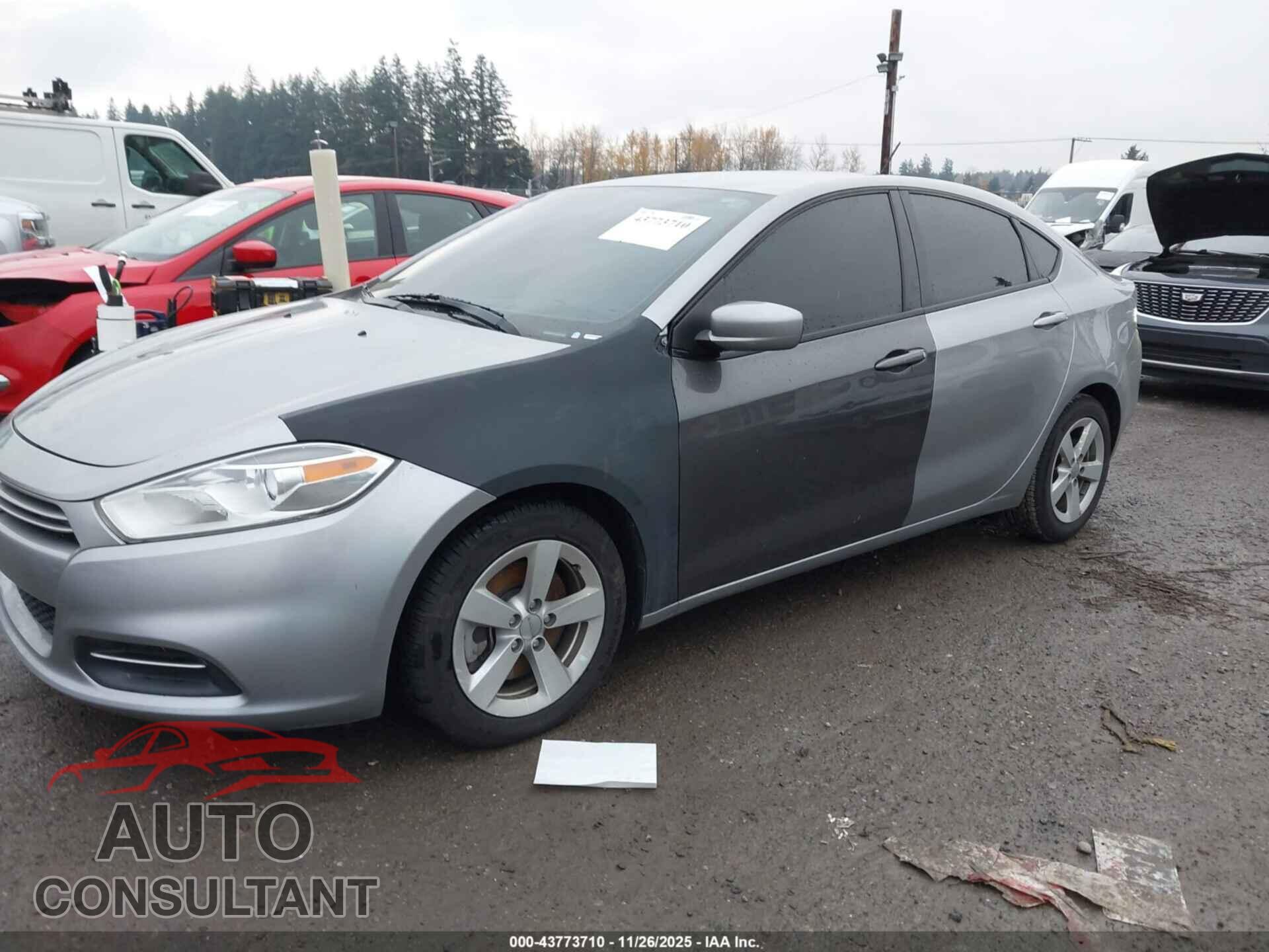 DODGE DART 2016 - 1C3CDFFA0GD809770