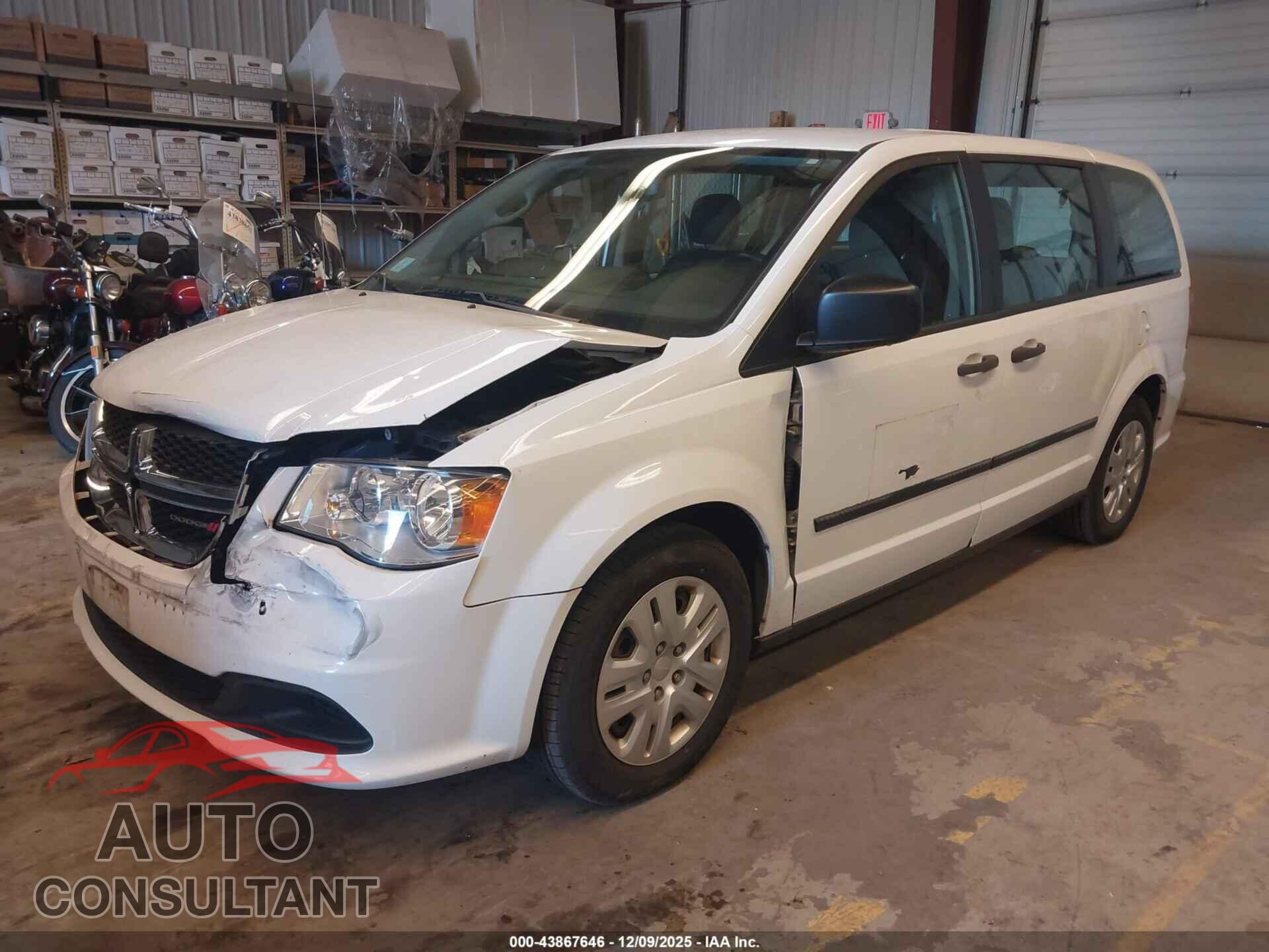 DODGE GRAND CARAVAN 2016 - 2C4RDGBG4GR358023