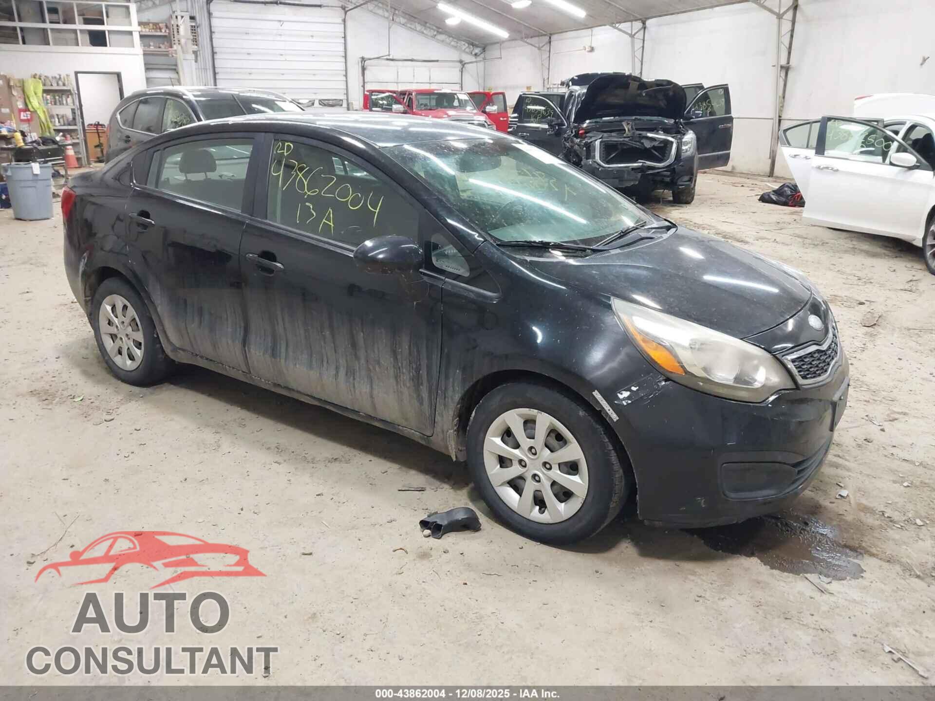 KIA RIO 2013 - KNADN4A35D6229728