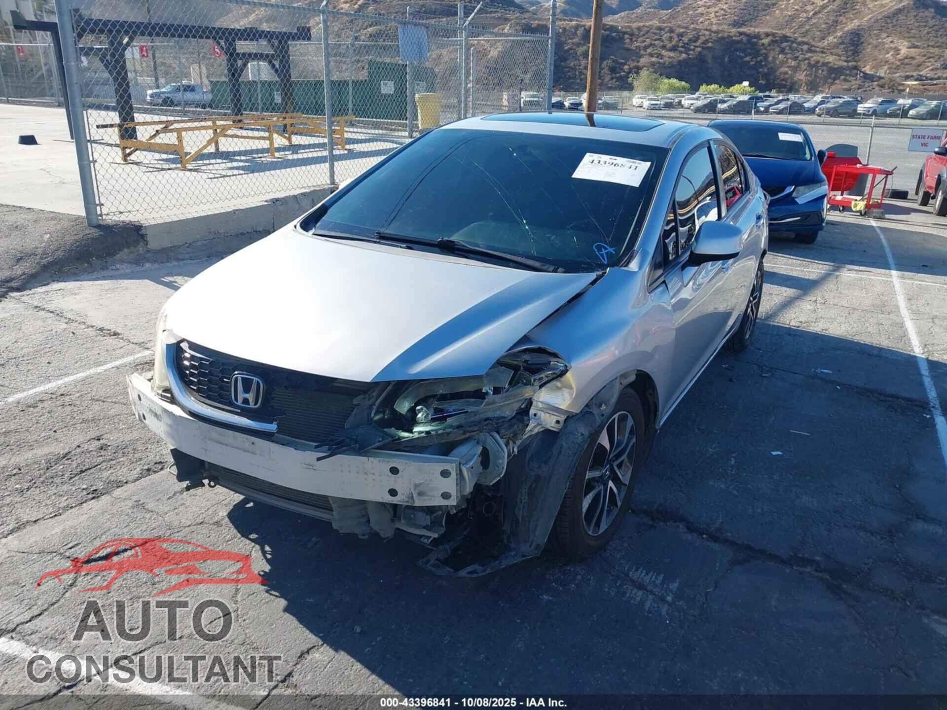 HONDA CIVIC 2013 - 19XFB2F84DE241490