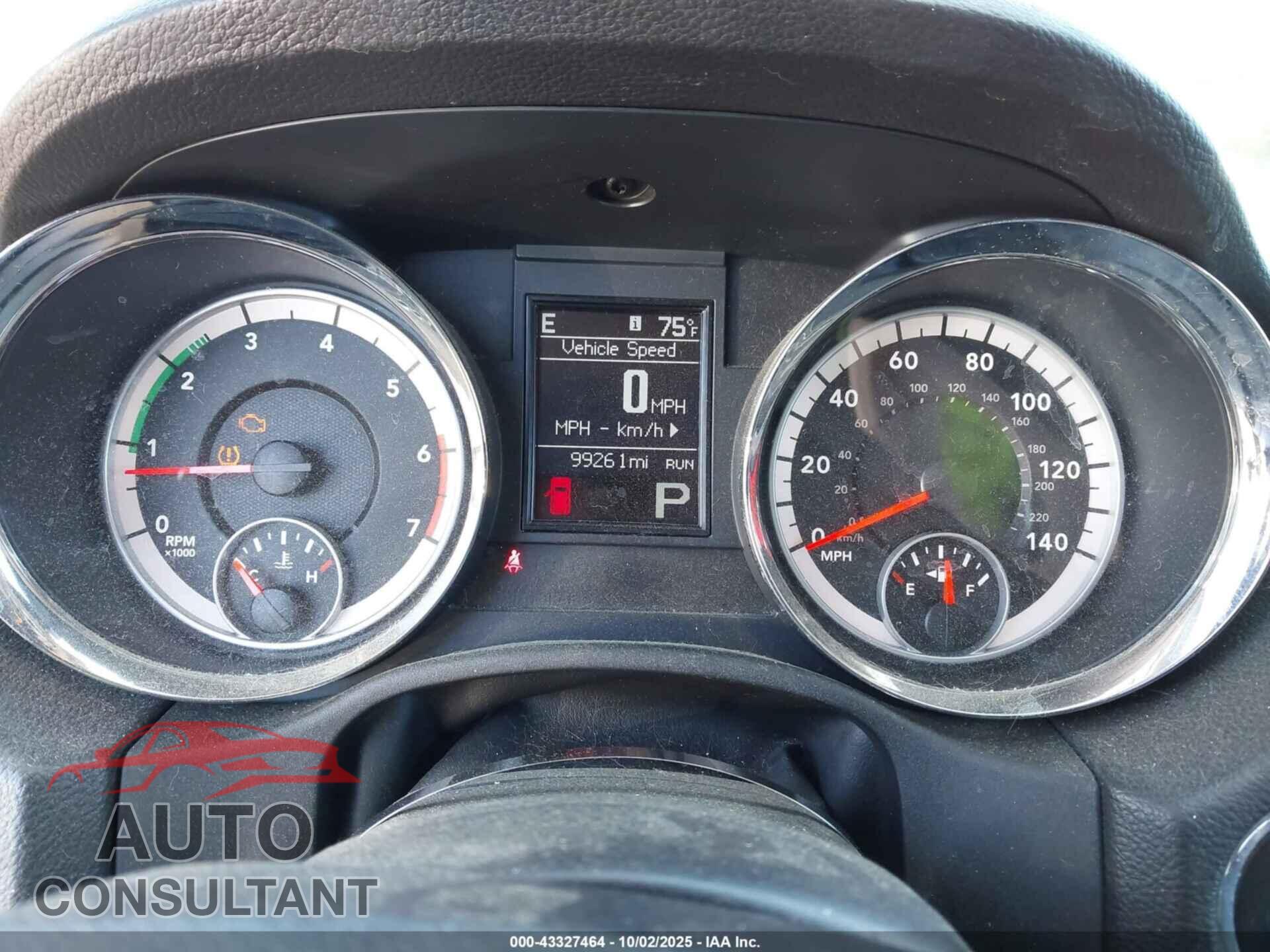 DODGE DURANGO 2013 - 1C4SDHDT9DC605820