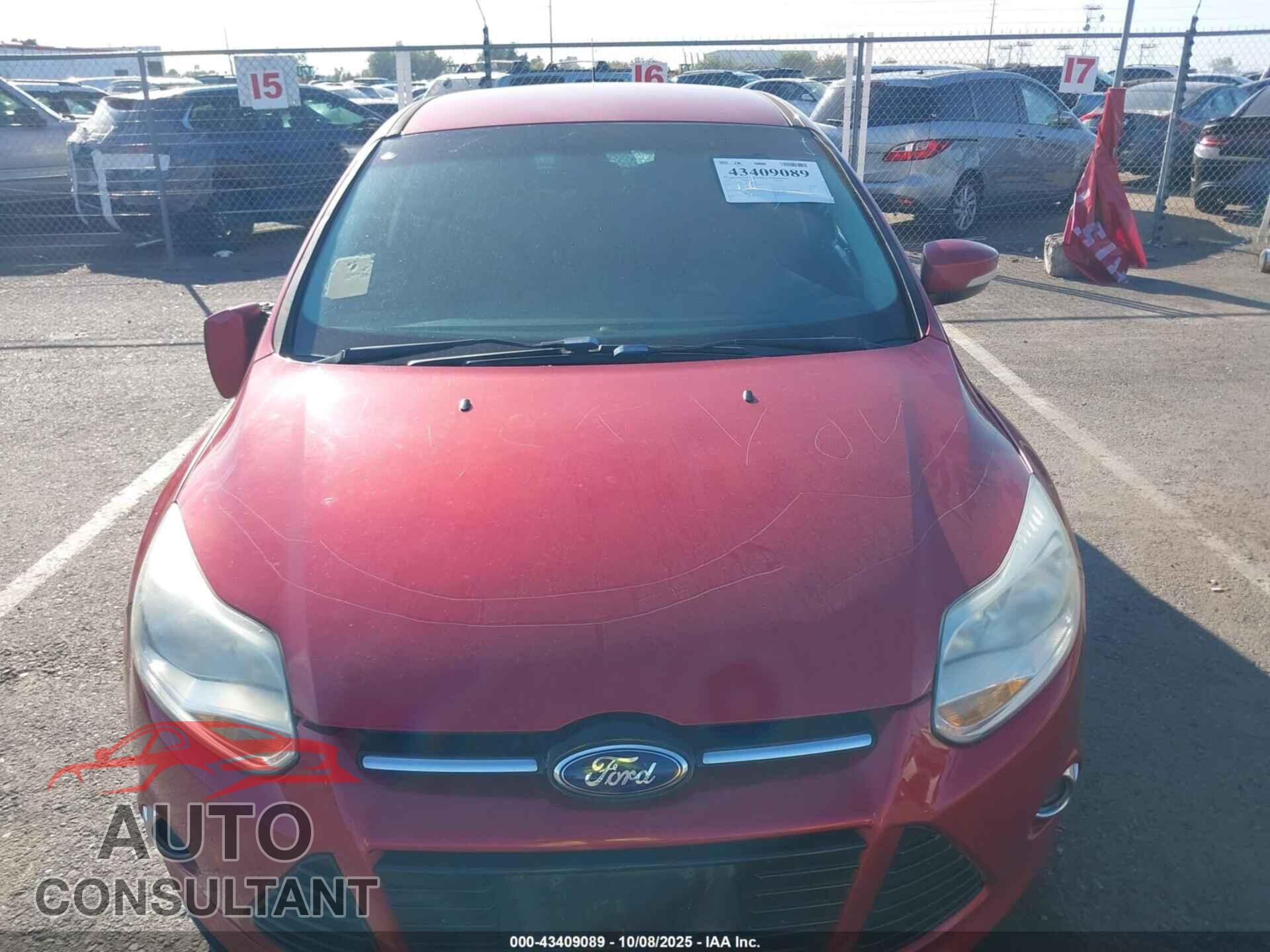 FORD FOCUS 2012 - 1FAHP3M2XCL357609