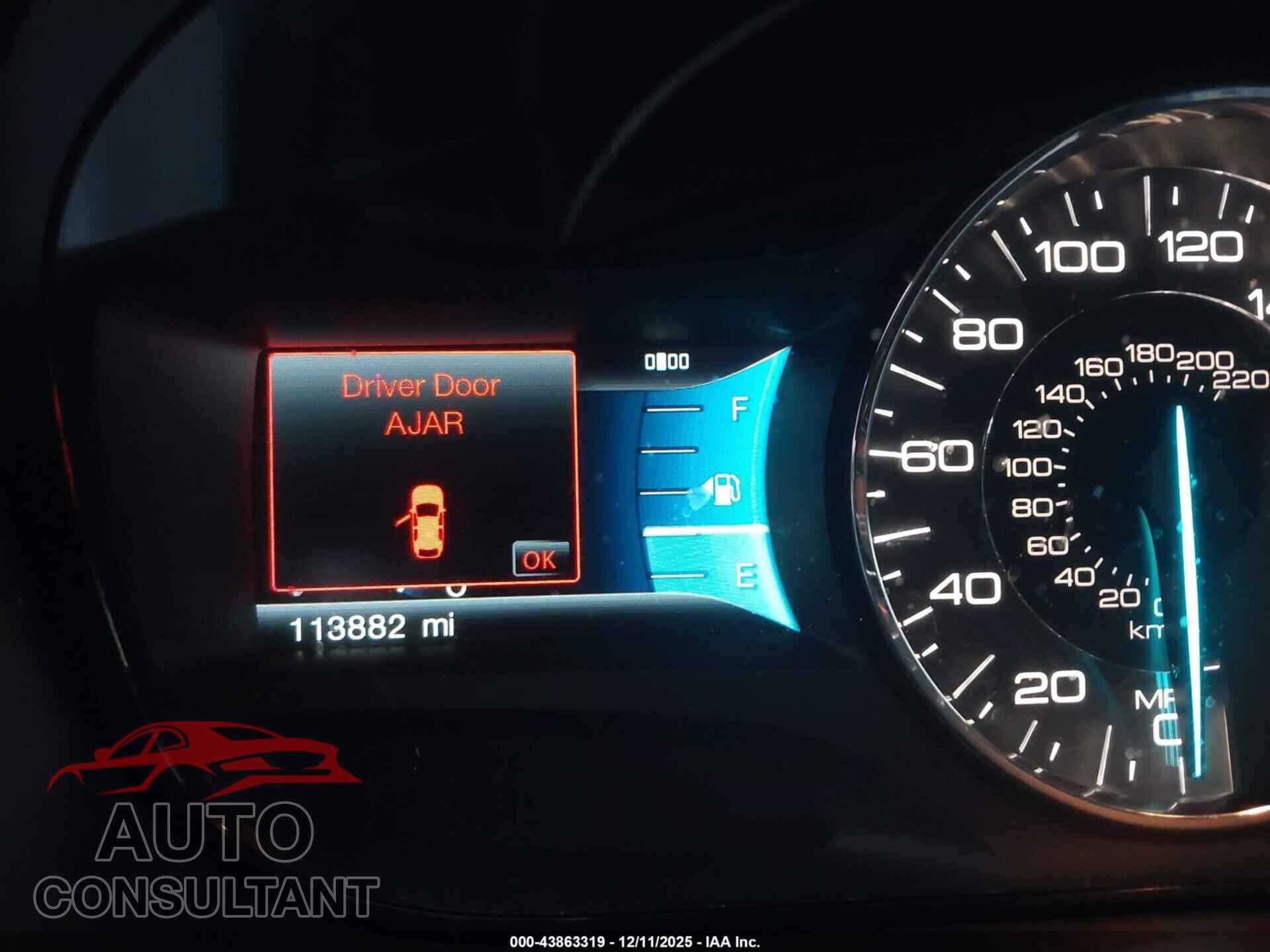 FORD EDGE 2012 - 2FMDK4AK3CBA61246