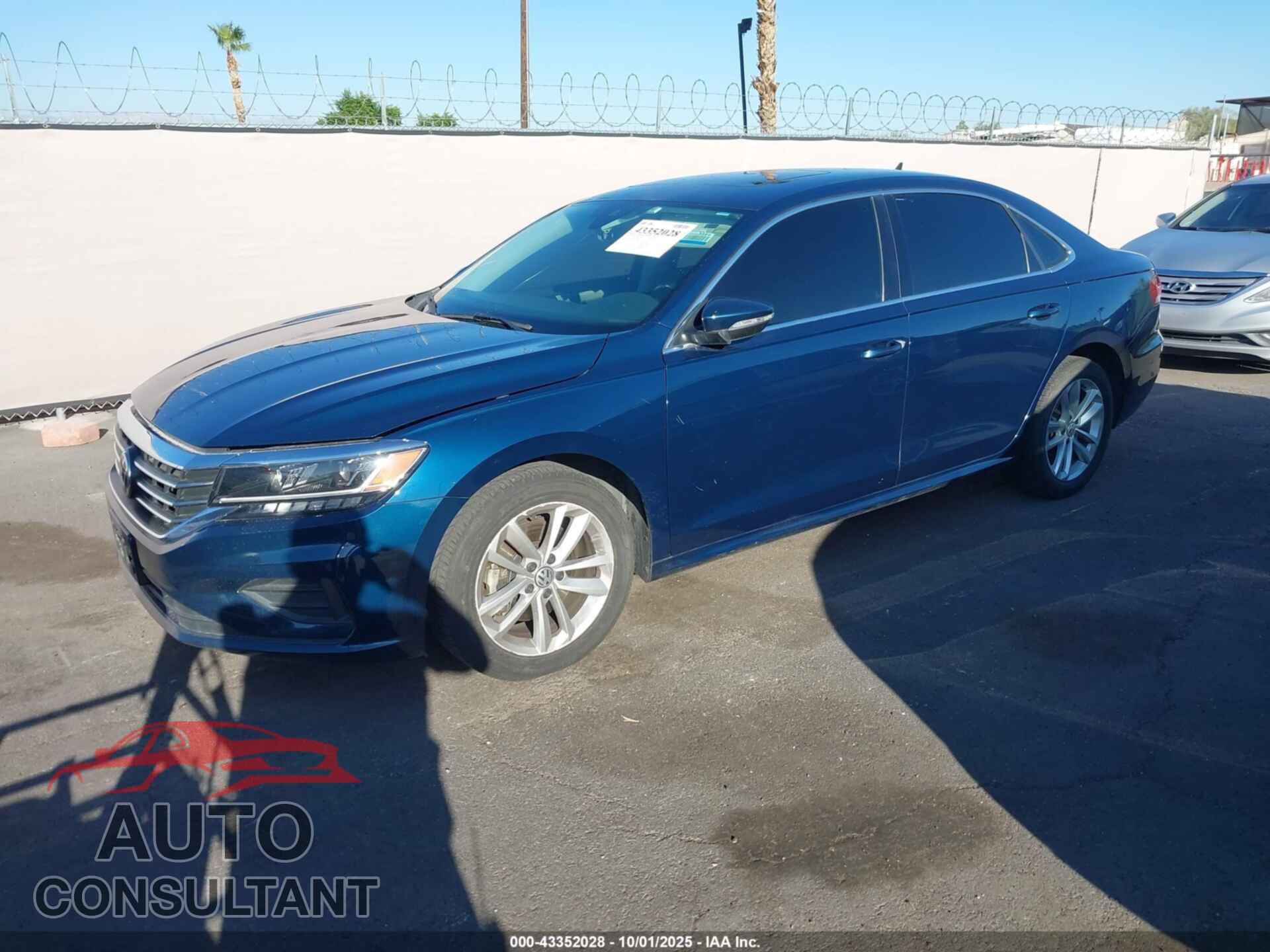 VOLKSWAGEN PASSAT 2020 - 1VWWA7A39LC018778
