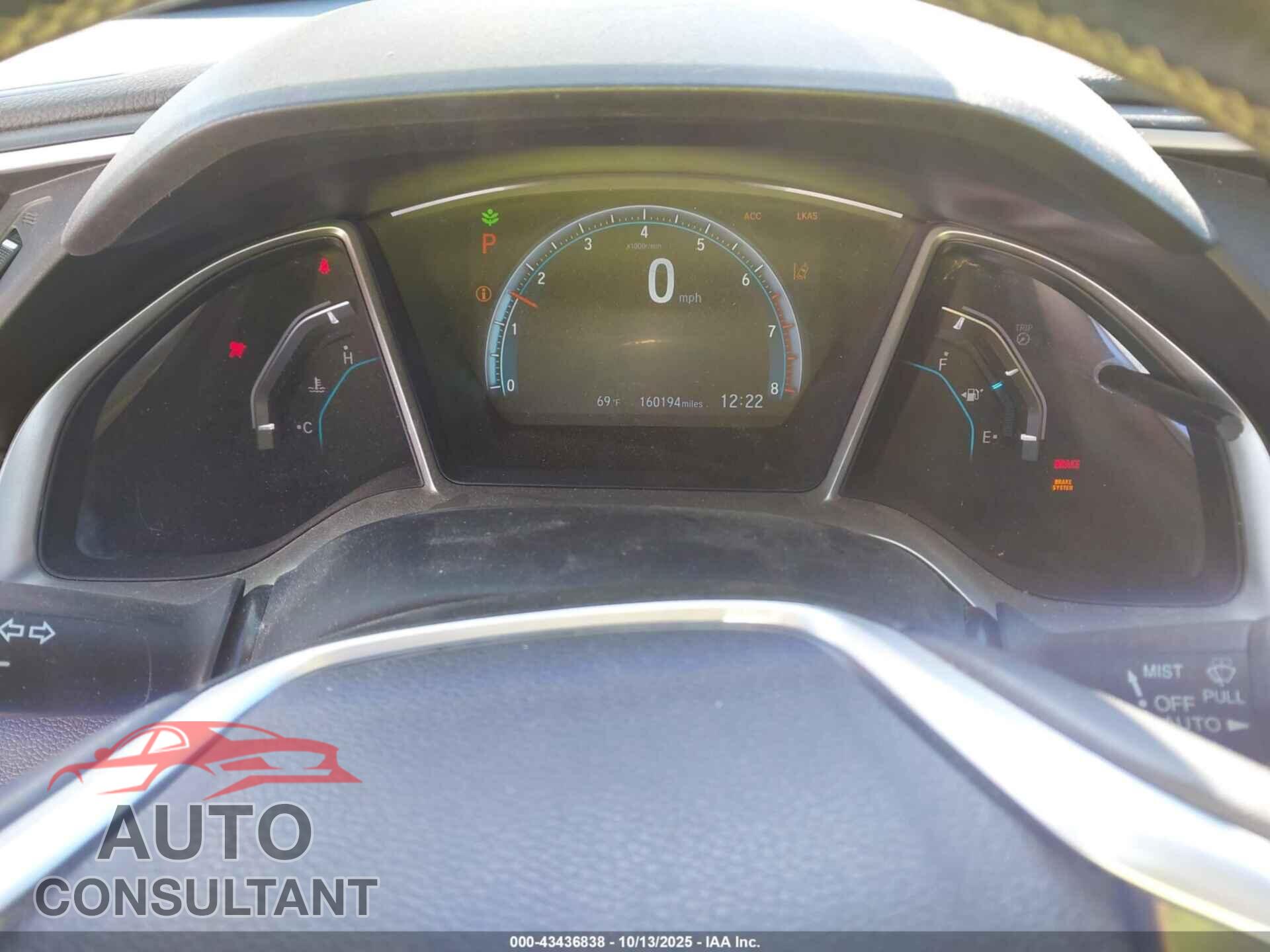 HONDA CIVIC 2016 - 19XFC1F96GE203232