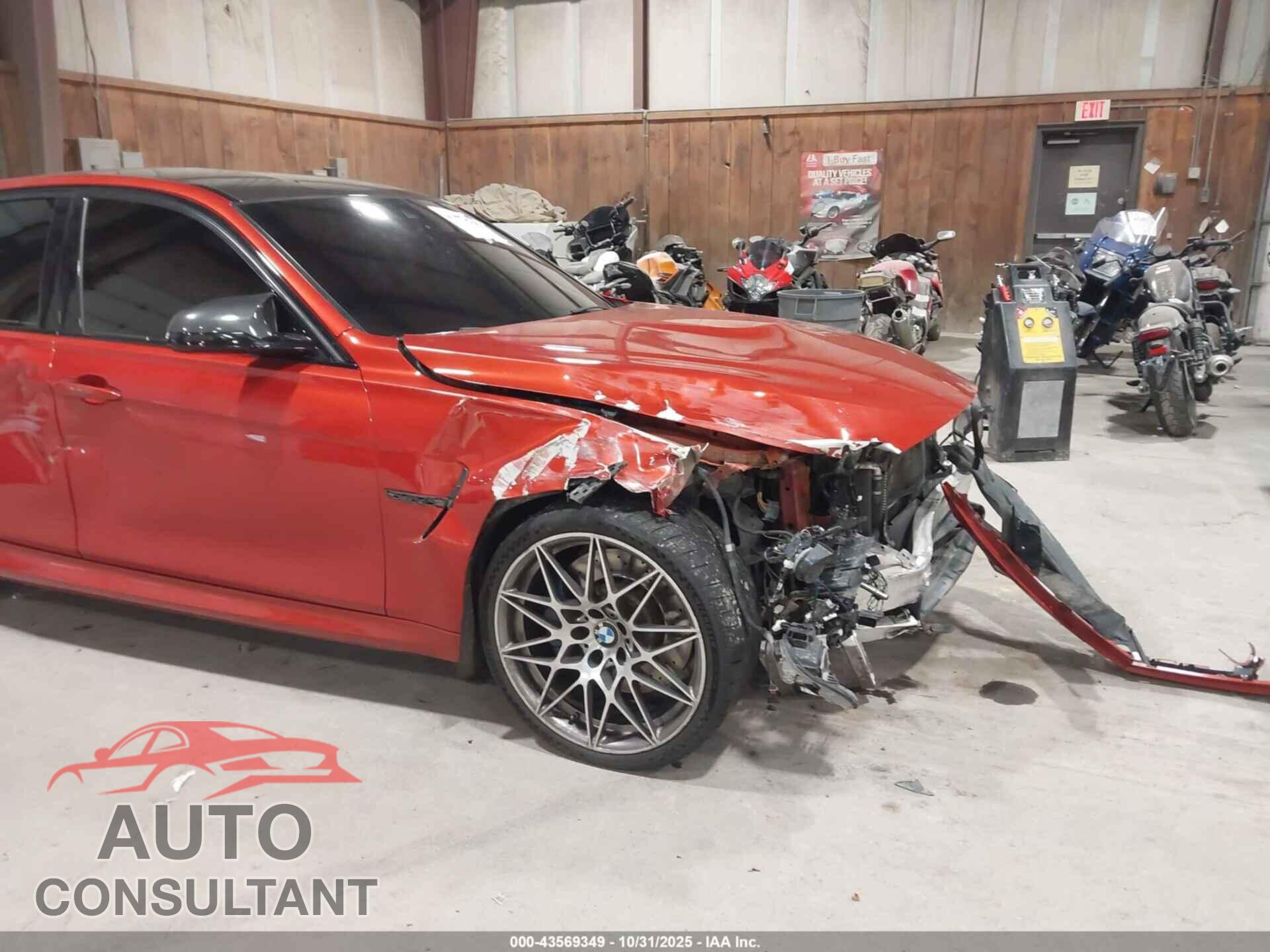 BMW M3 2016 - WBS8M9C58G5E68540