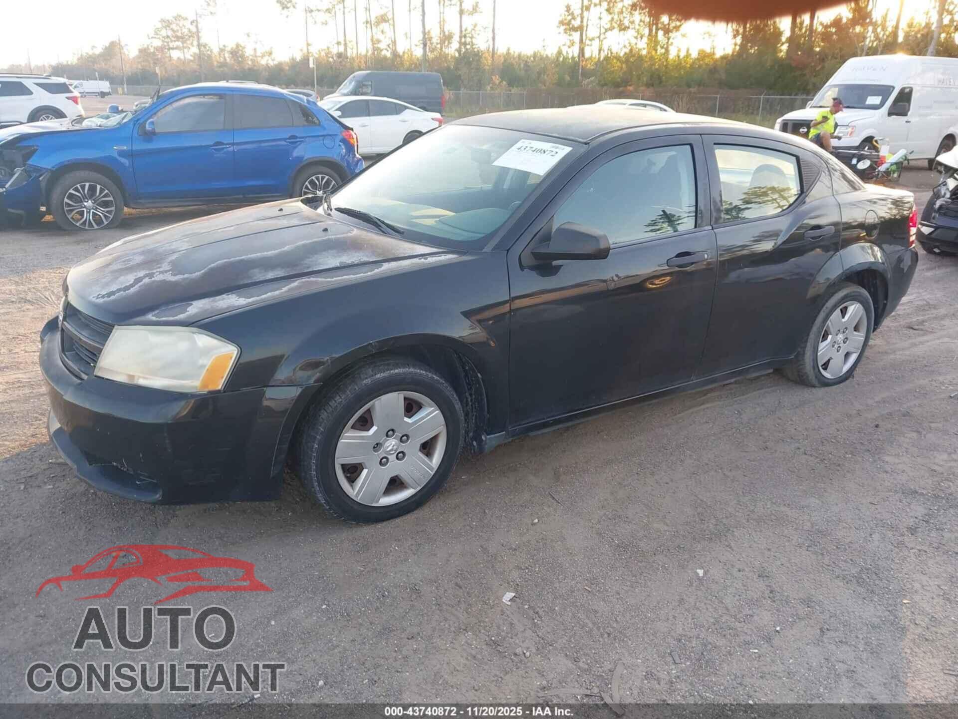 DODGE AVENGER 2010 - 1B3CC4FB3AN181539