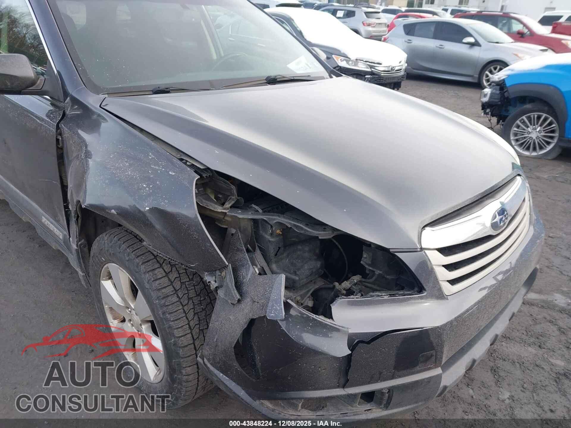 SUBARU OUTBACK 2011 - 4S4BRBGC8B3326829