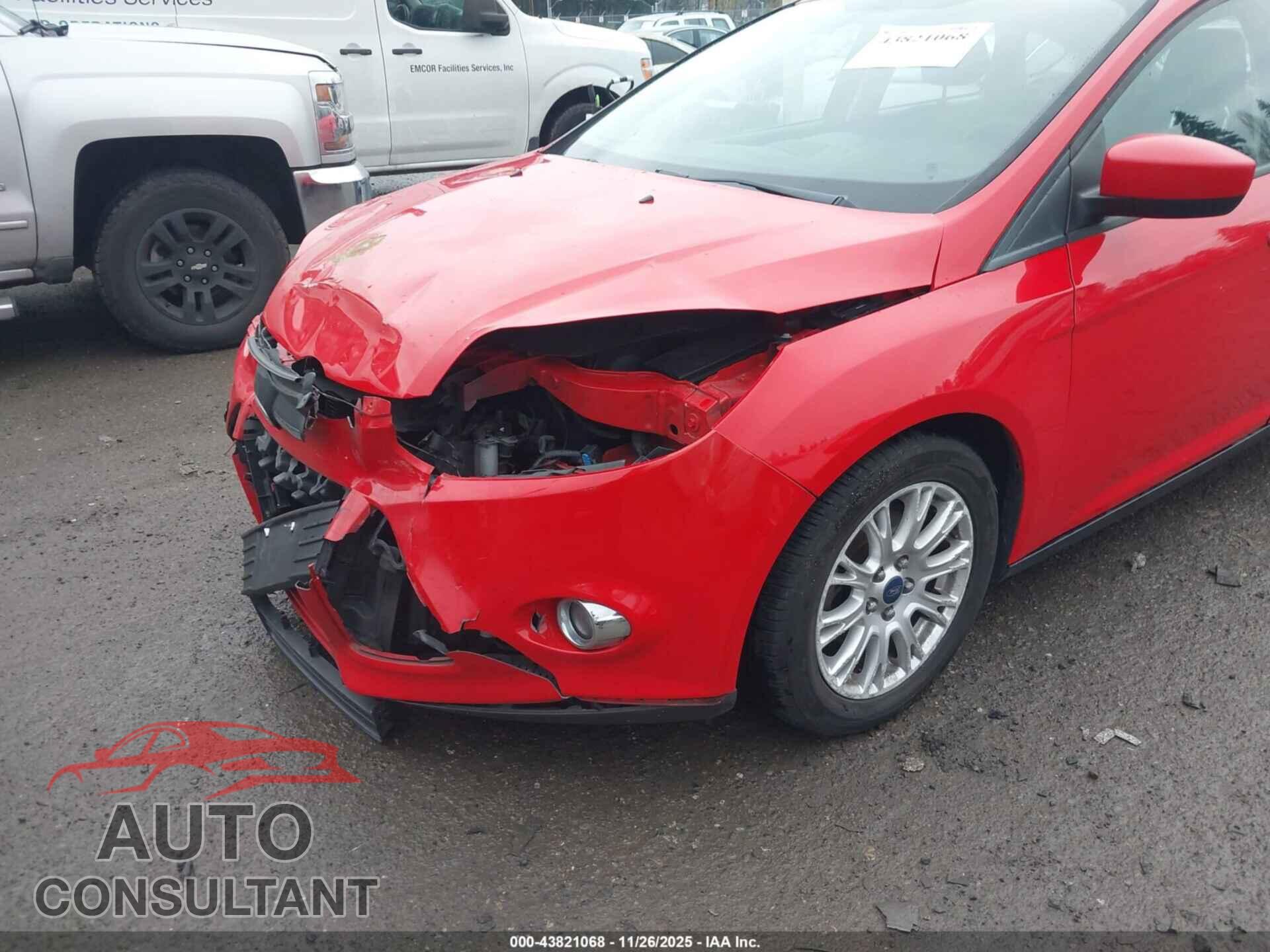 FORD FOCUS 2012 - 1FAHP3K2XCL178067