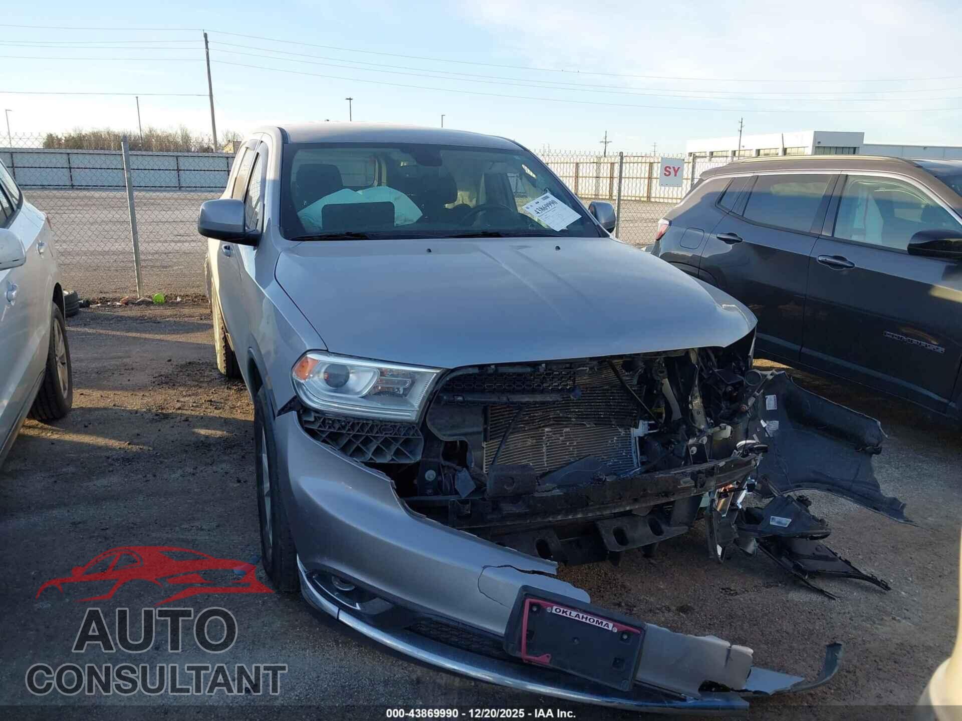 DODGE DURANGO 2019 - 1C4RDJAG5KC617067
