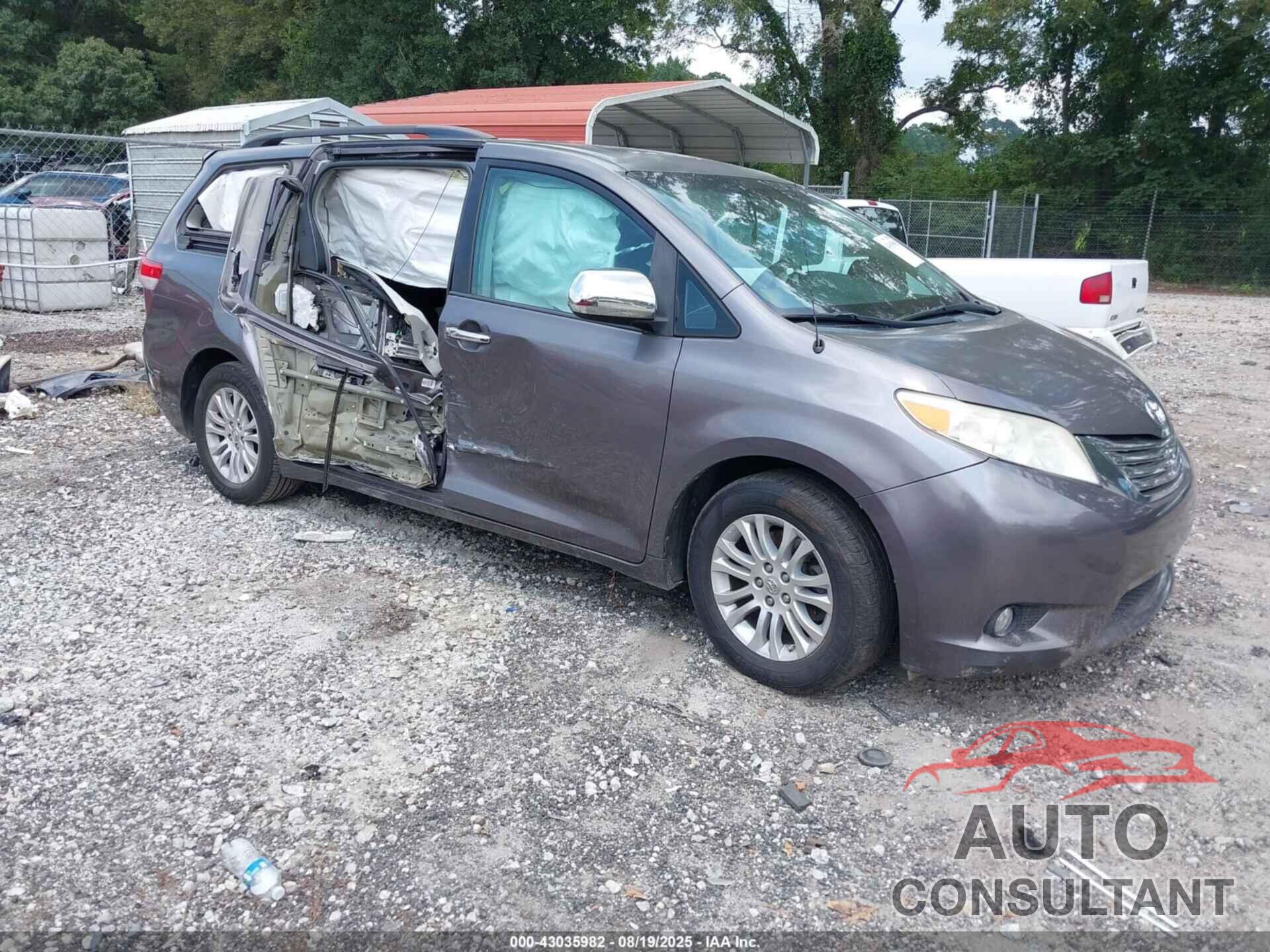 TOYOTA SIENNA 2012 - 5TDYK3DC3CS218373
