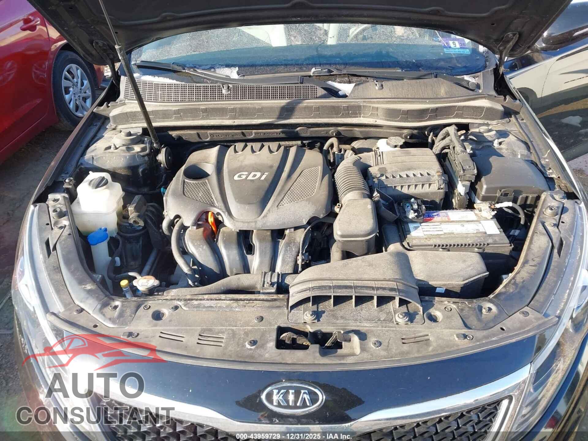 KIA OPTIMA 2011 - KNAGM4A78B5171829