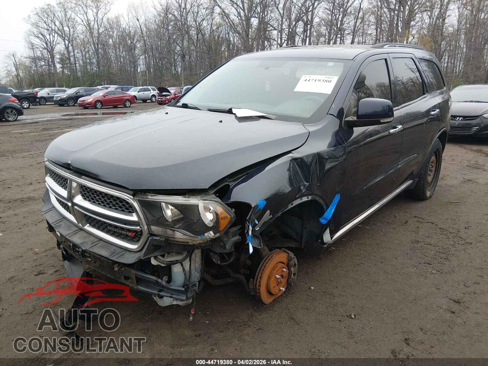 DODGE DURANGO 2013 - 1C4RDJDG5DC509000