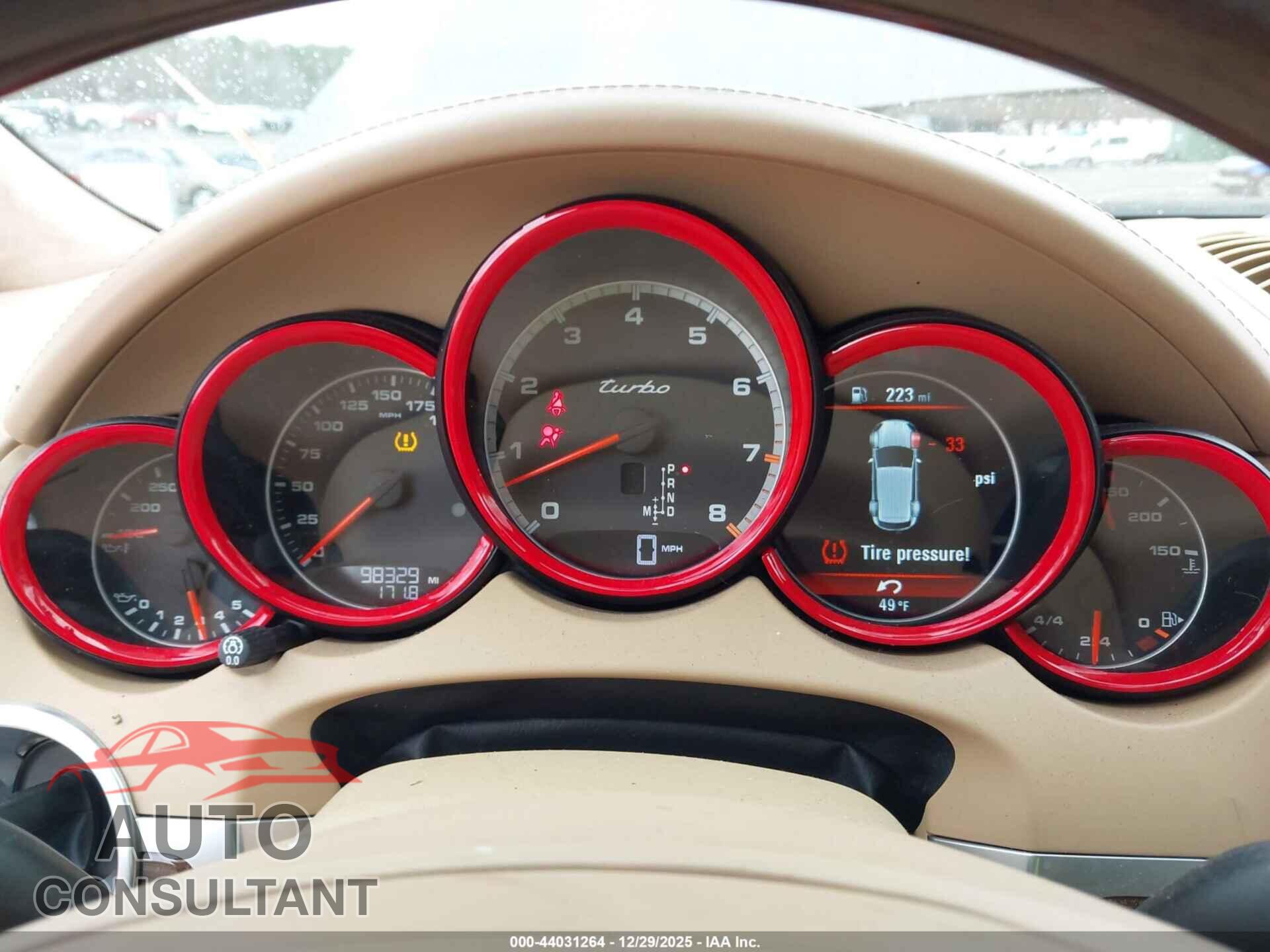 PORSCHE CAYENNE 2013 - WP1AC2A21DLA90690