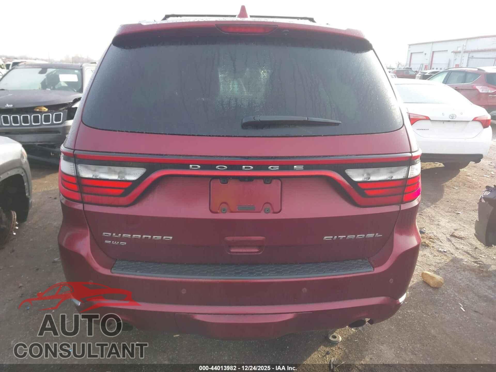 DODGE DURANGO 2017 - 1C4RDJEG3HC759856