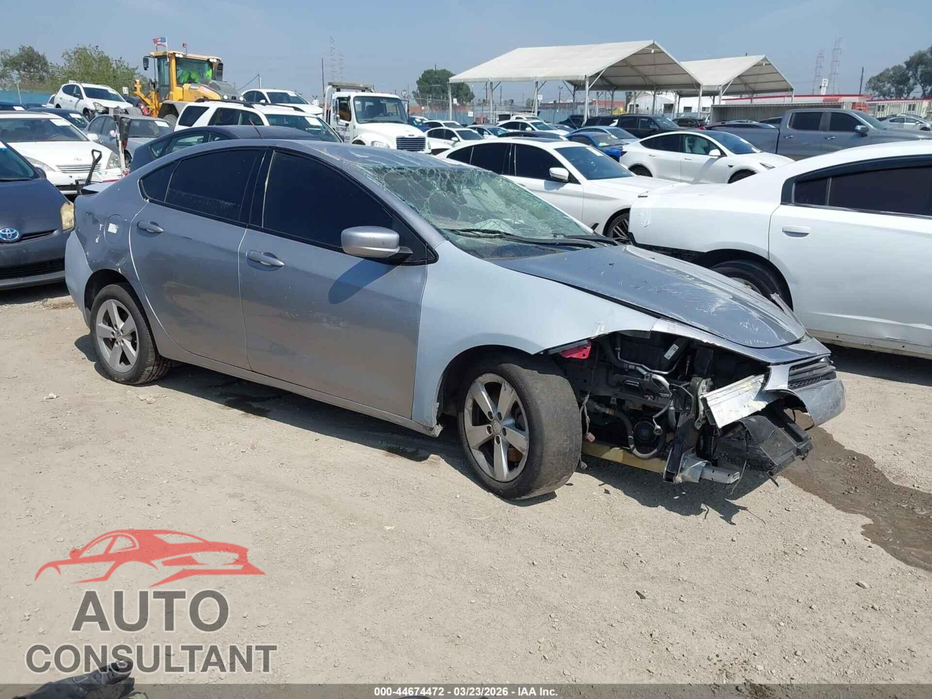 DODGE DART 2015 - 1C3CDFBB5FD158973